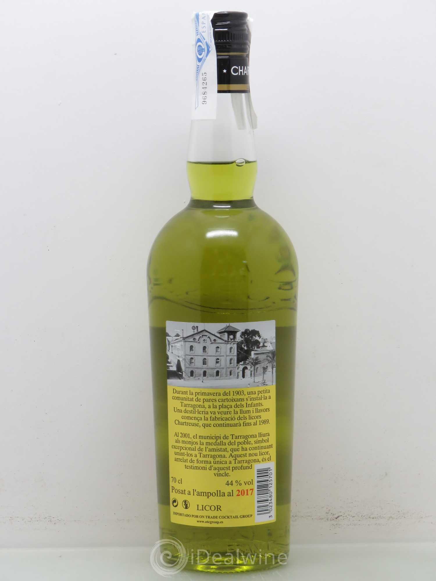 Chartreuse Pères Chartreux épiscopale La Tau 44° (1/3 Verte 2/3 Jaune) 2017 - Posten von 1 Flasche - 1