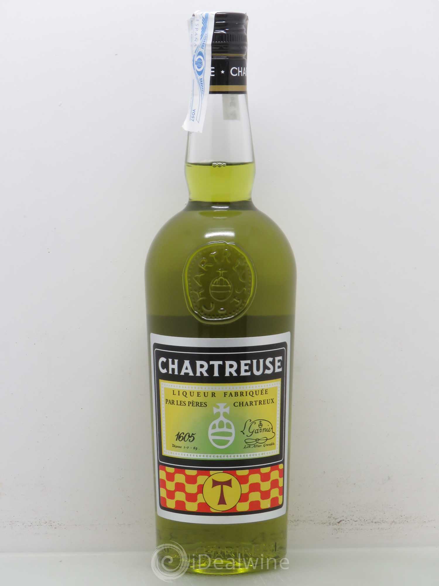 Chartreuse Pères Chartreux épiscopale La Tau 44° (1/3 Verte 2/3 Jaune) 2017 - Posten von 1 Flasche - 0
