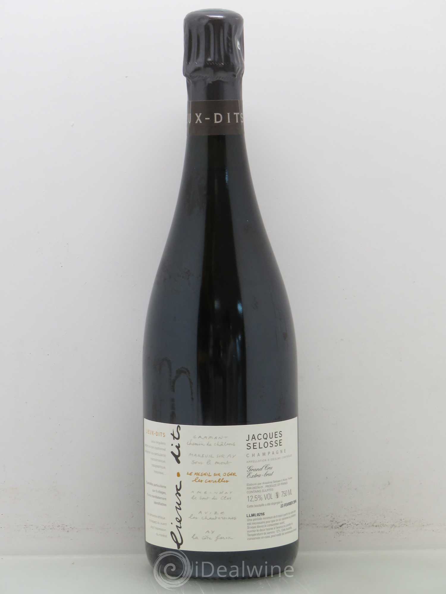 Les Carelles Blanc de Blancs Jacques Selosse - Lot de 1 bouteille - 0