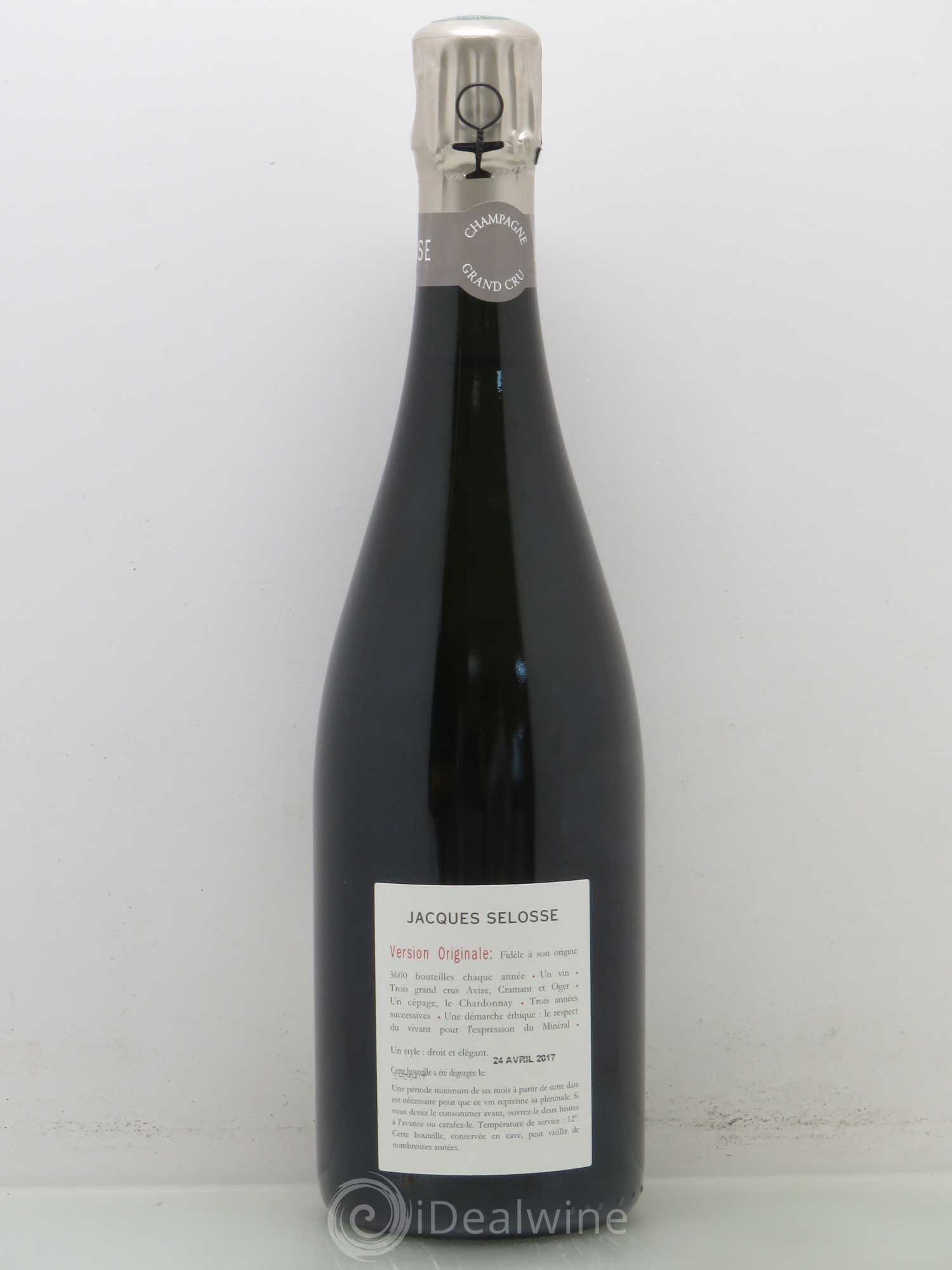 Version Originale Jacques Selosse - Lot de 1 bouteille - 1