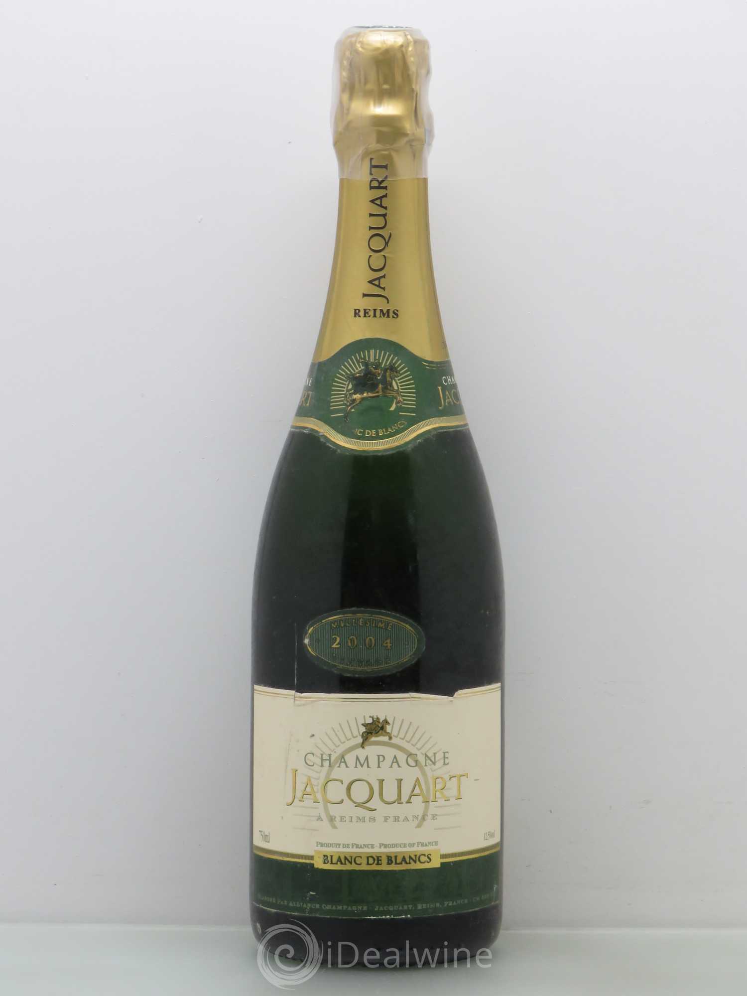 Champagne Jacquart Blanc de blancs 2004 - Lot de 1 bouteille - 0