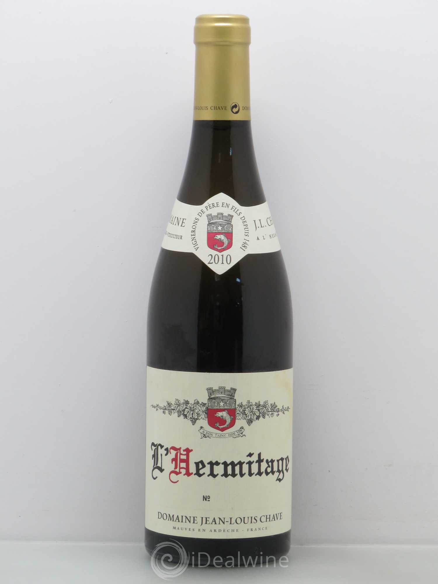 Hermitage Jean-Louis Chave 2010 - Lot de 1 bouteille - 0