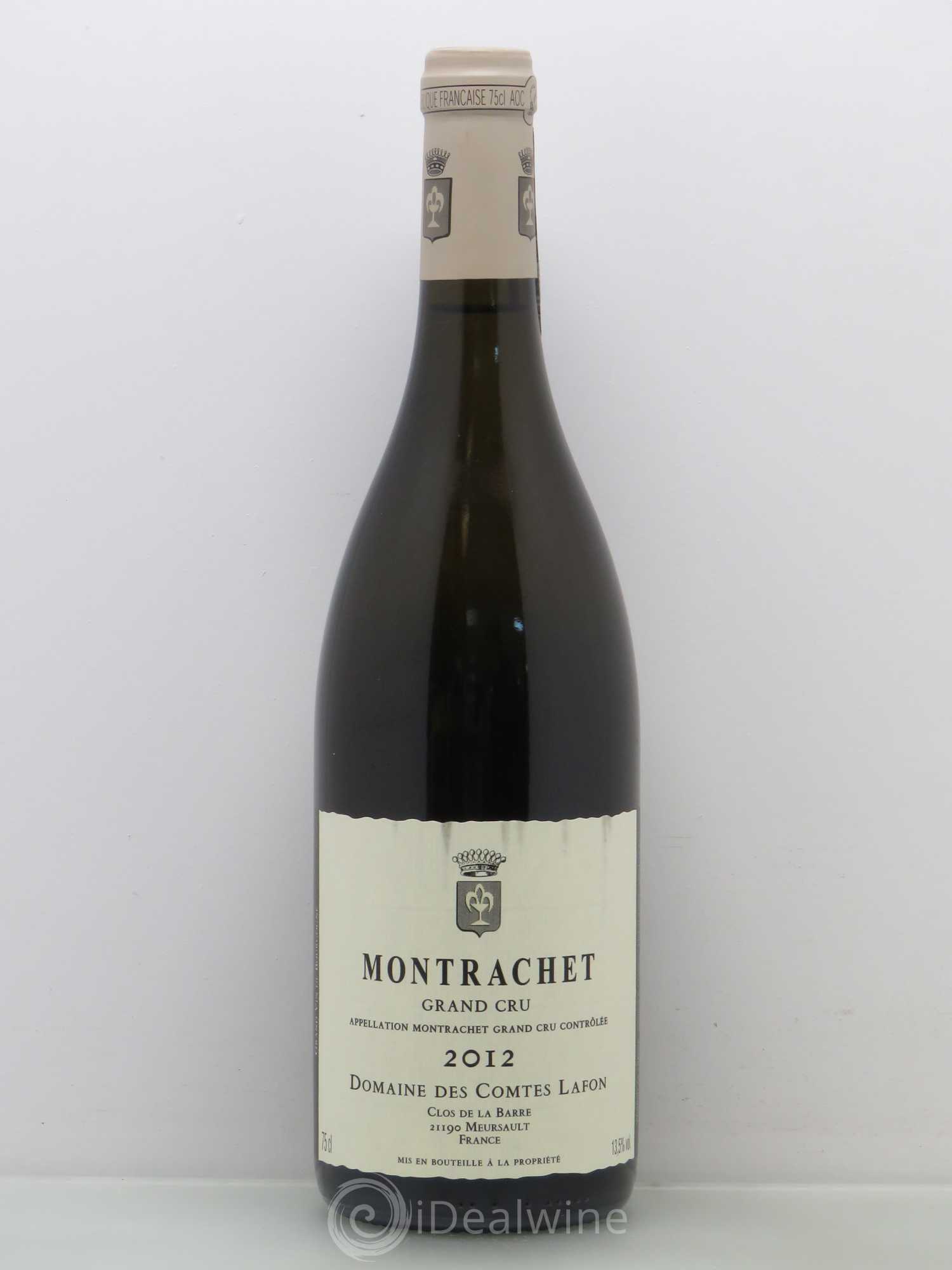 Montrachet Grand Cru Comtes Lafon (Domaine des) 2012 - Lot de 1 bouteille - 0