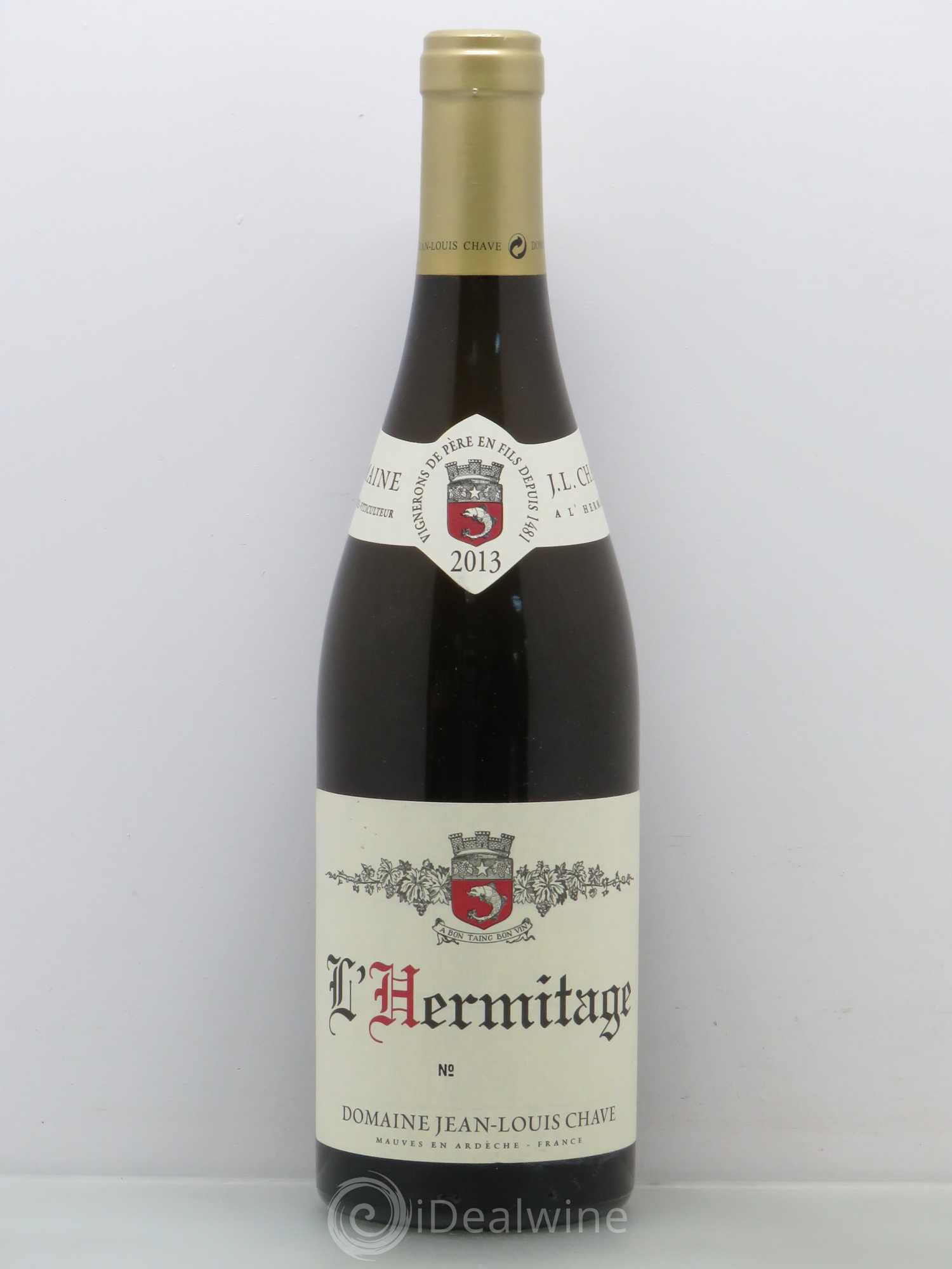 Hermitage Jean-Louis Chave 2013 - Lot de 1 bouteille - 0