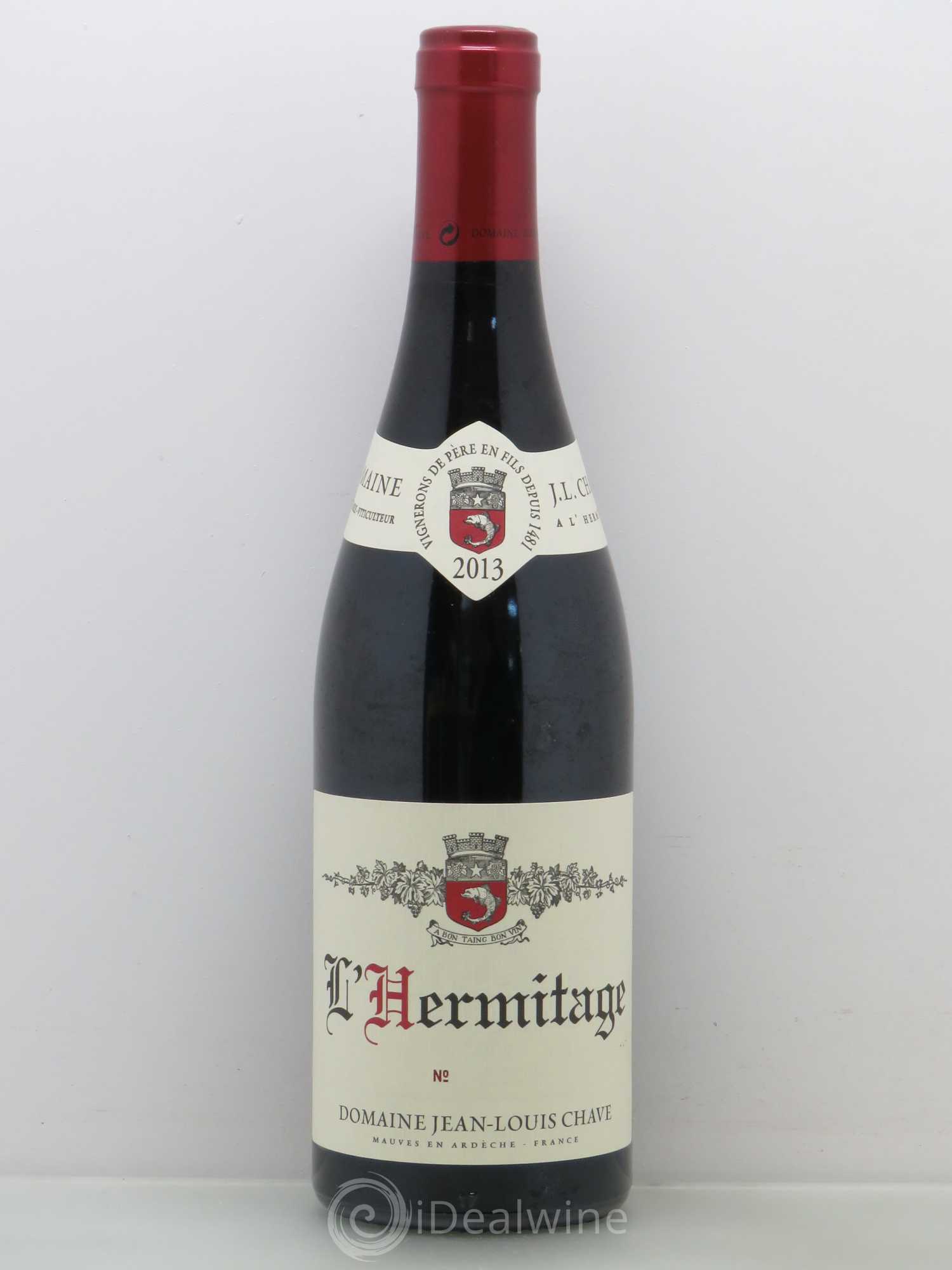 Hermitage Jean-Louis Chave 2013 - Lot de 1 bouteille - 0