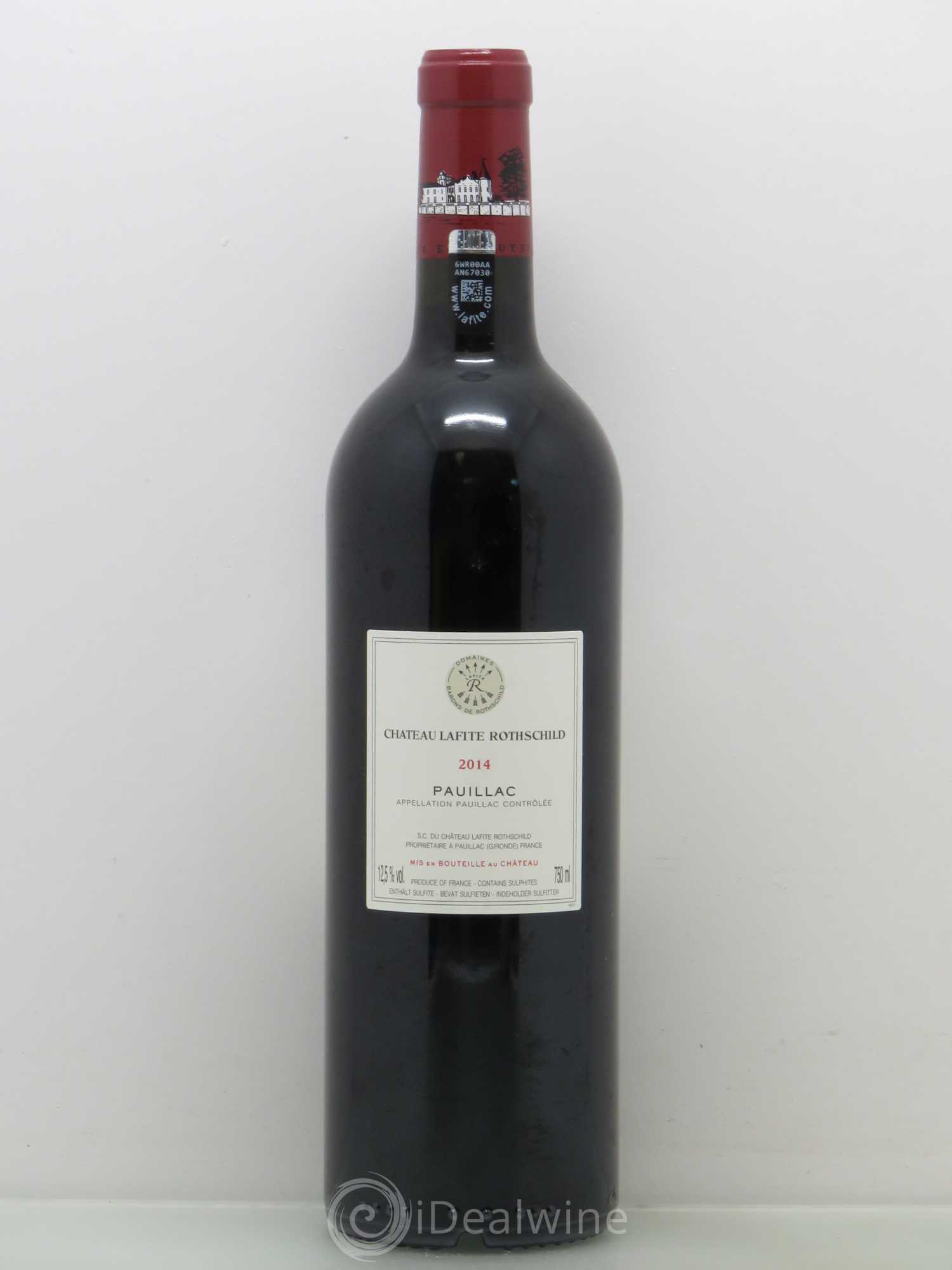 Château Lafite Rothschild 1er Grand Cru Classé 2014 - Lot de 1 bouteille - 1