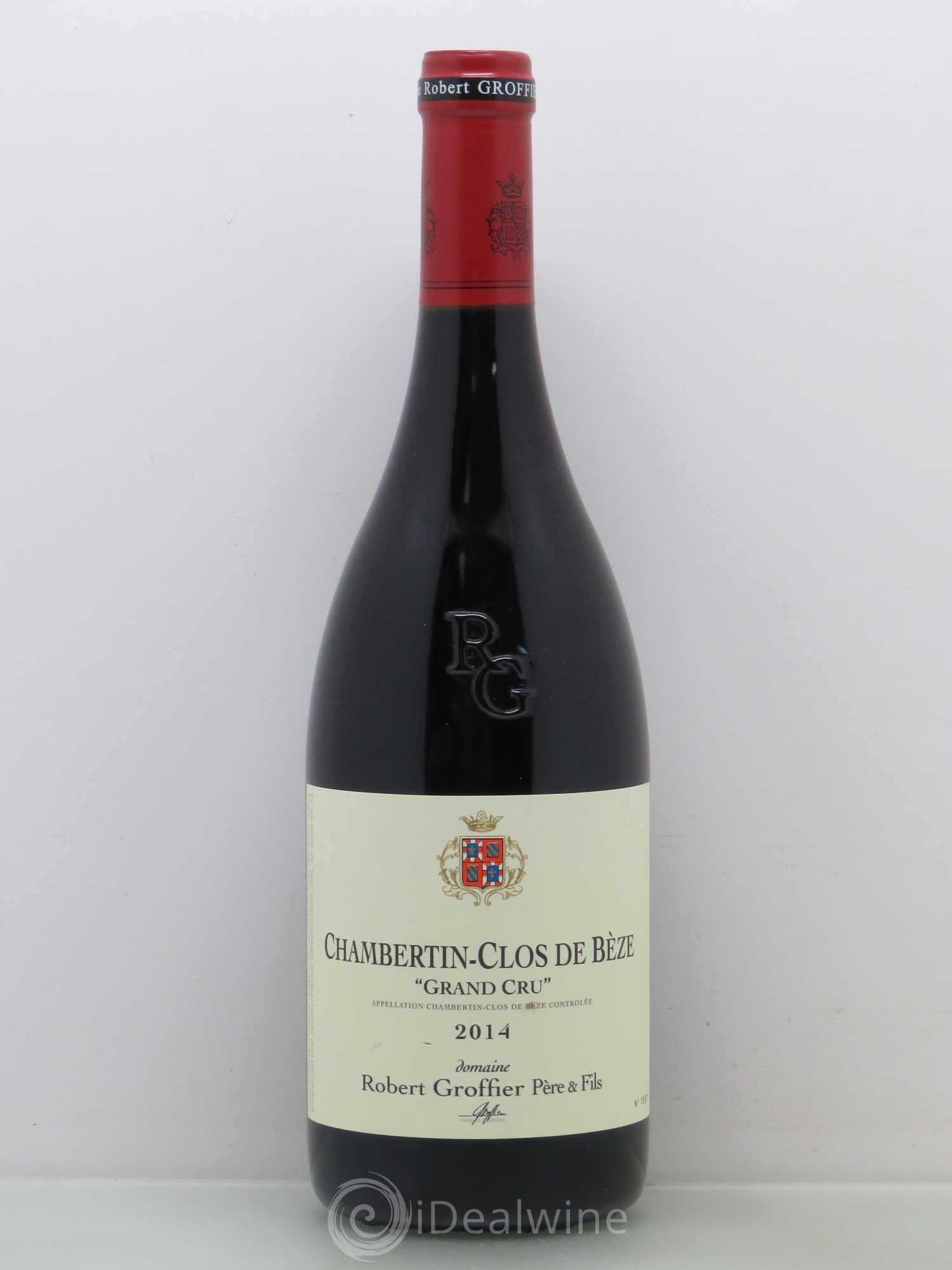 Chambertin Clos de Bèze Grand Cru Robert Groffier Père & Fils (Domaine) 2014 - Lot de 1 bouteille - 0