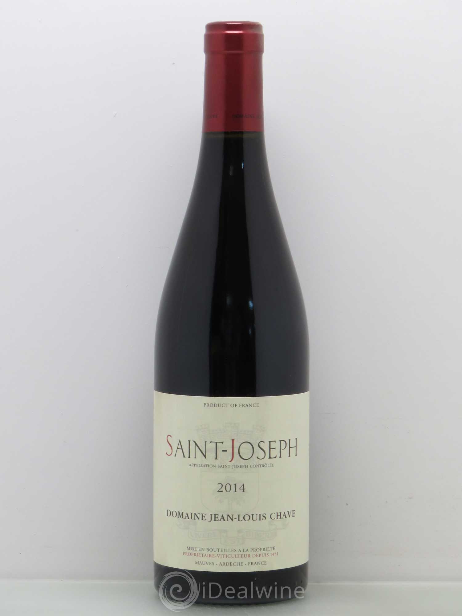 Saint-Joseph Jean-Louis Chave 2014 - Lot de 1 bouteille - 0
