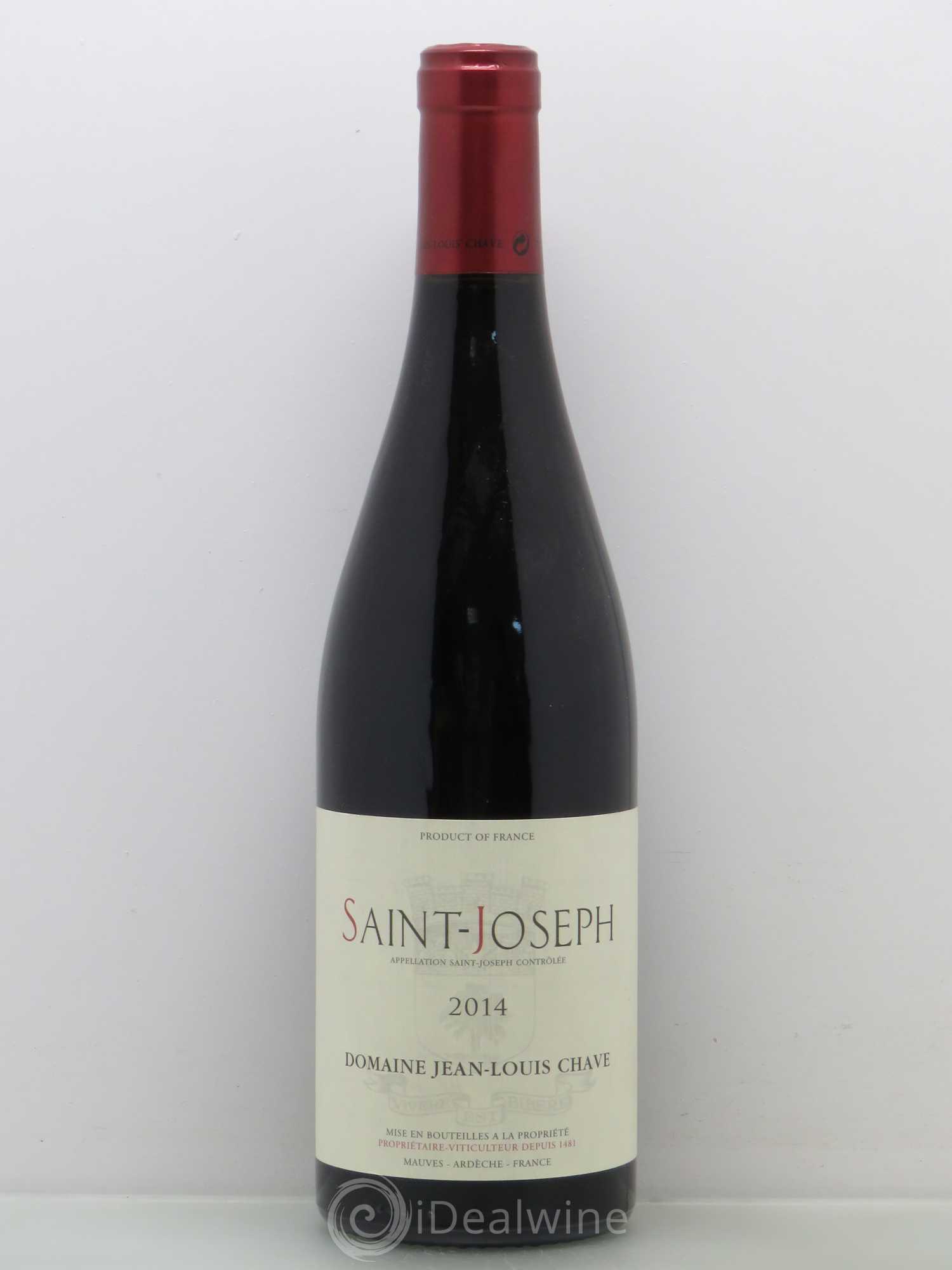 Saint-Joseph Jean-Louis Chave 2014 - Lot de 1 bouteille - 0