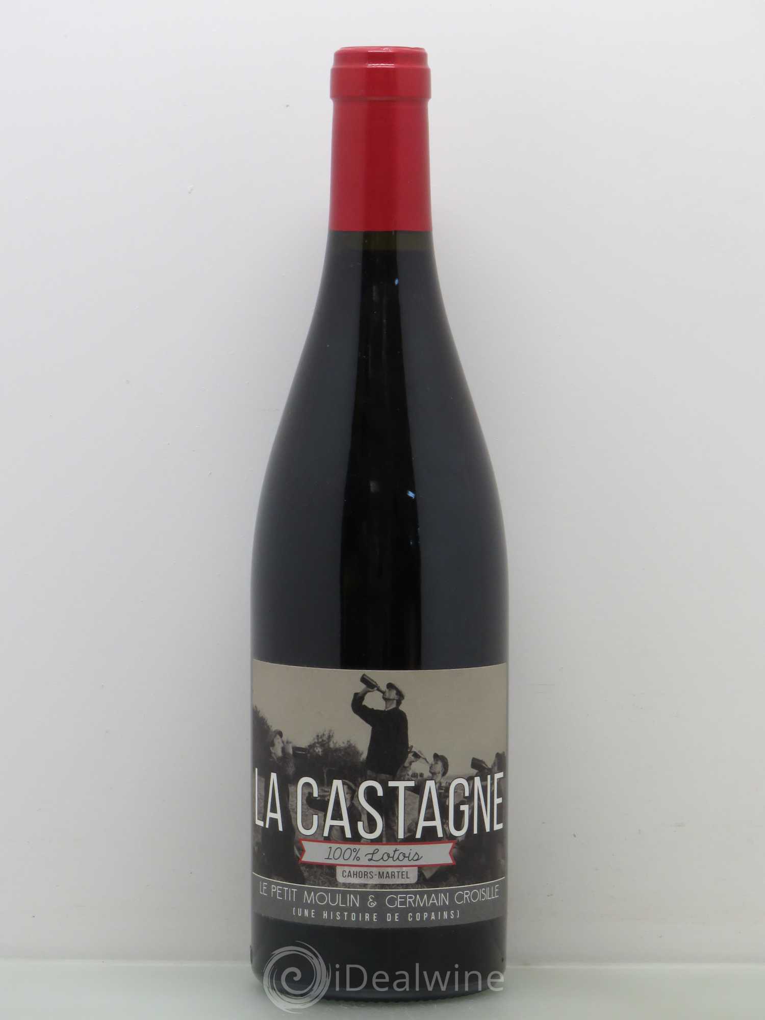 Cahors La Castagne 100% lotois le petit moulin et germain croisille 2015 - Posten von 1 Flasche - 0