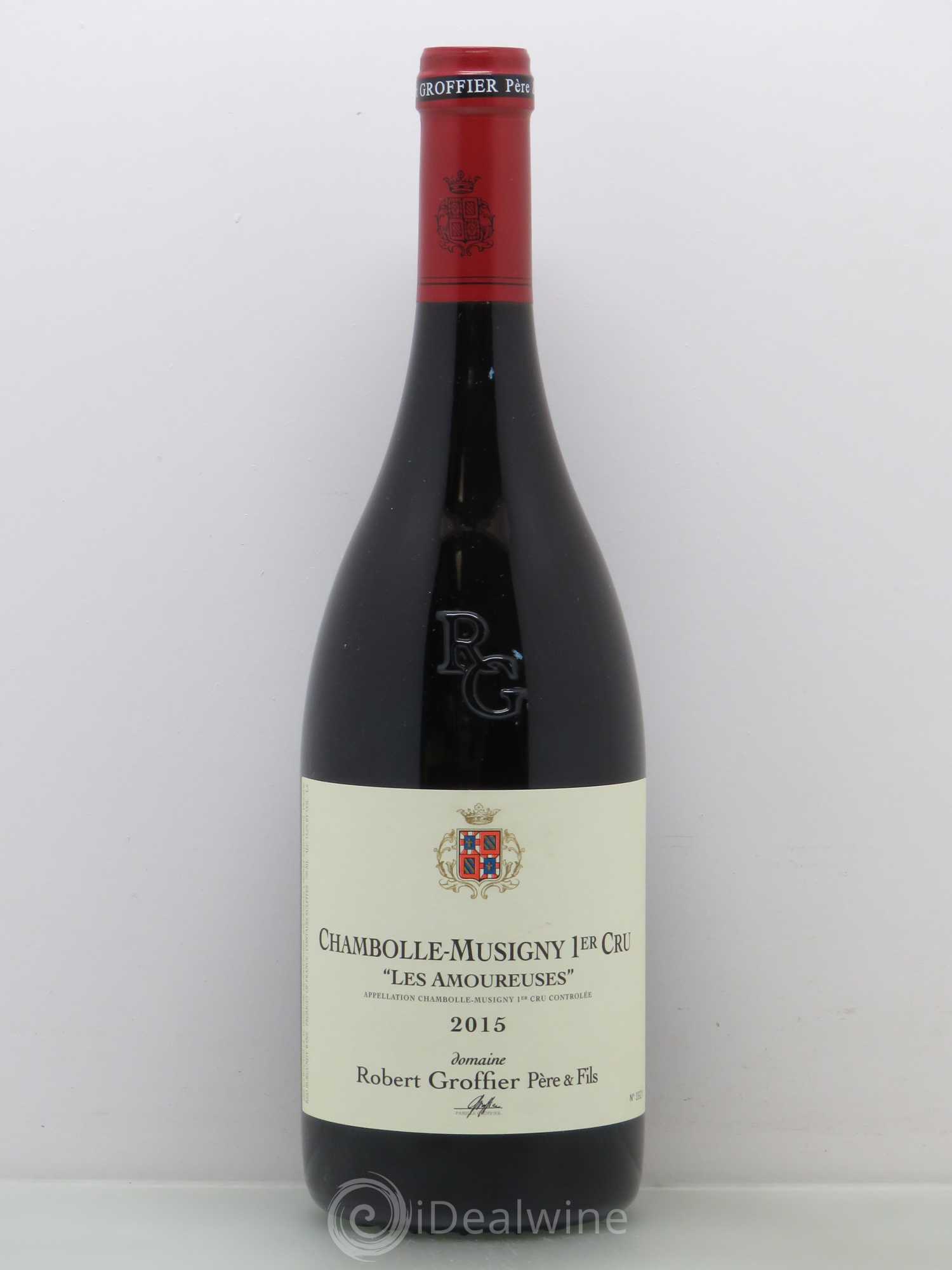 Chambolle-Musigny 1er Cru Les Amoureuses Robert Groffier Père & Fils (Domaine) 2015 - Lot de 1 bouteille - 0