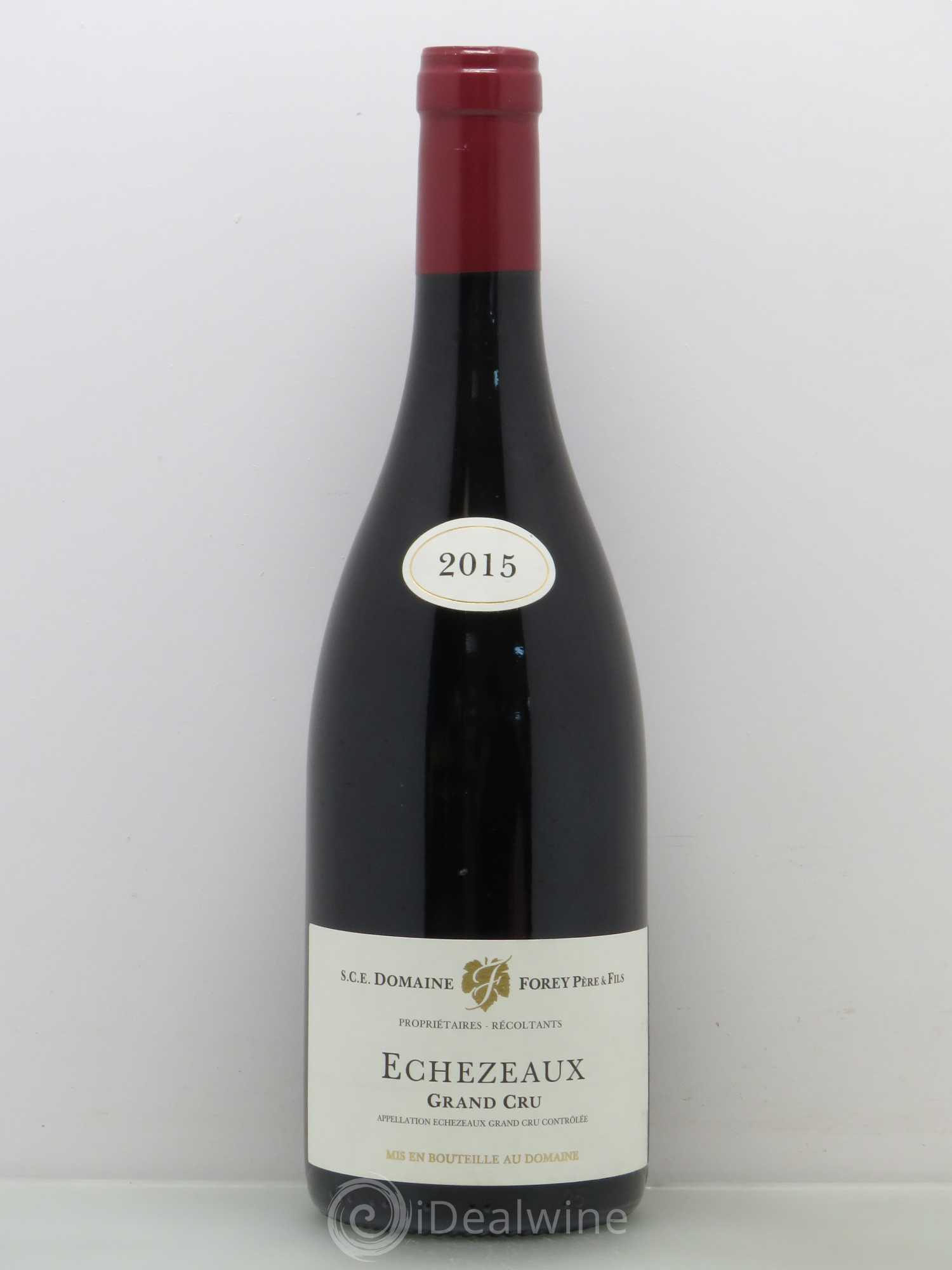 Echezeaux Grand Cru Forey 2015 - Lot de 1 bouteille - 0