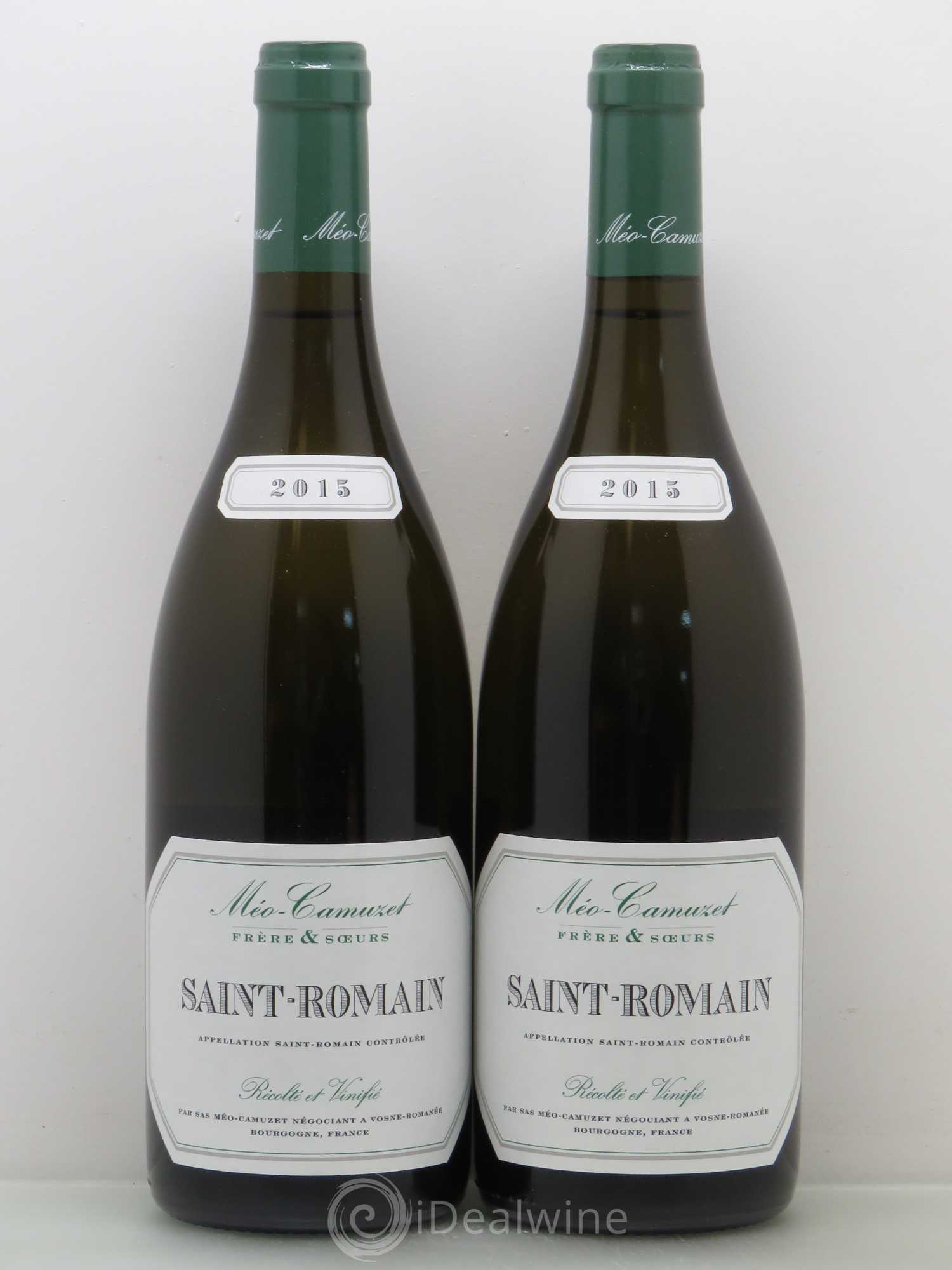 Saint-Romain Méo-Camuzet (Domaine) 2015 - Lot de 2 bouteilles - 0