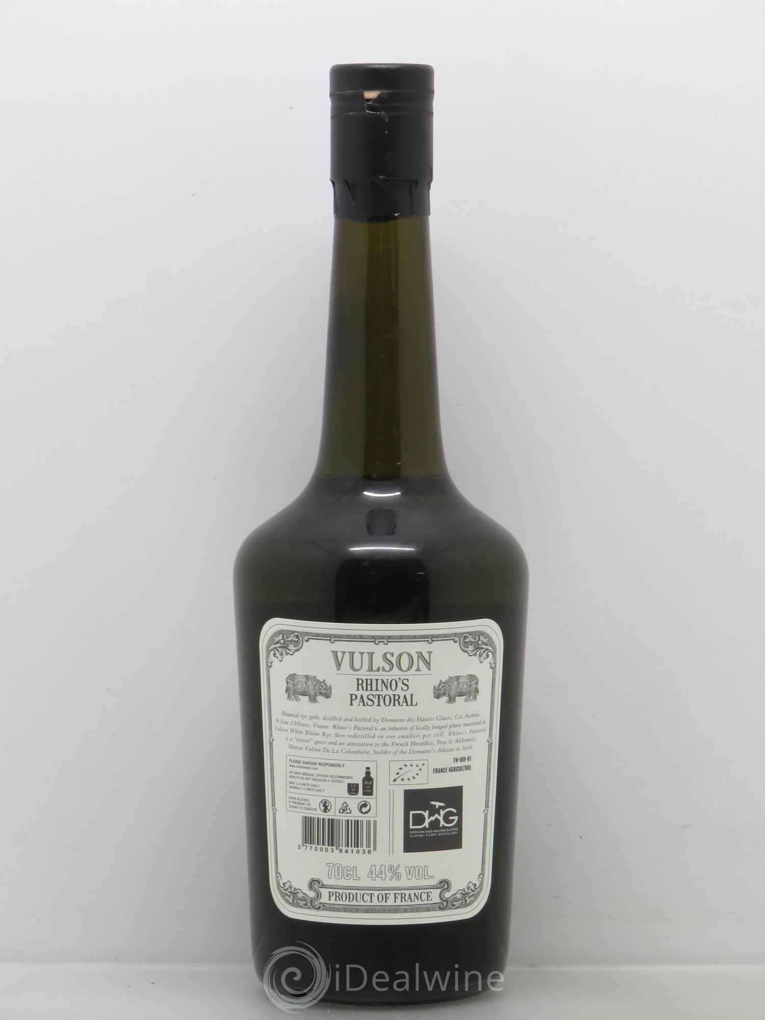 Divers Botanical Rye Spirit Vulson Rhino's Pastoral (44%) - Posten von 1 Flasche - 1