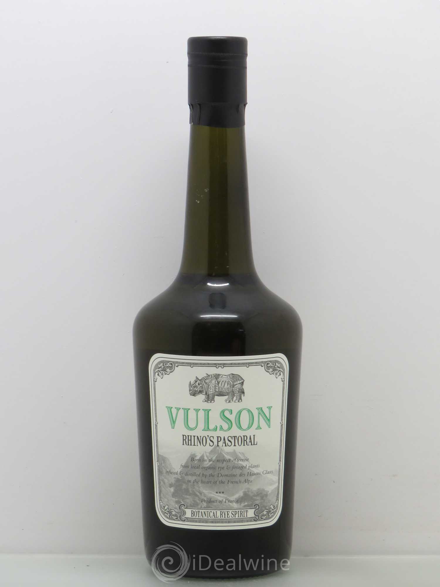 Divers Botanical Rye Spirit Vulson Rhino's Pastoral (44%) - Posten von 1 Flasche - 0