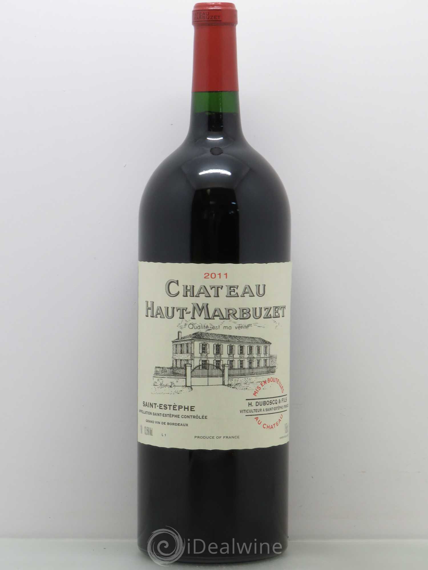 Château Haut Marbuzet 2011 - Lot de 1 magnum - 0