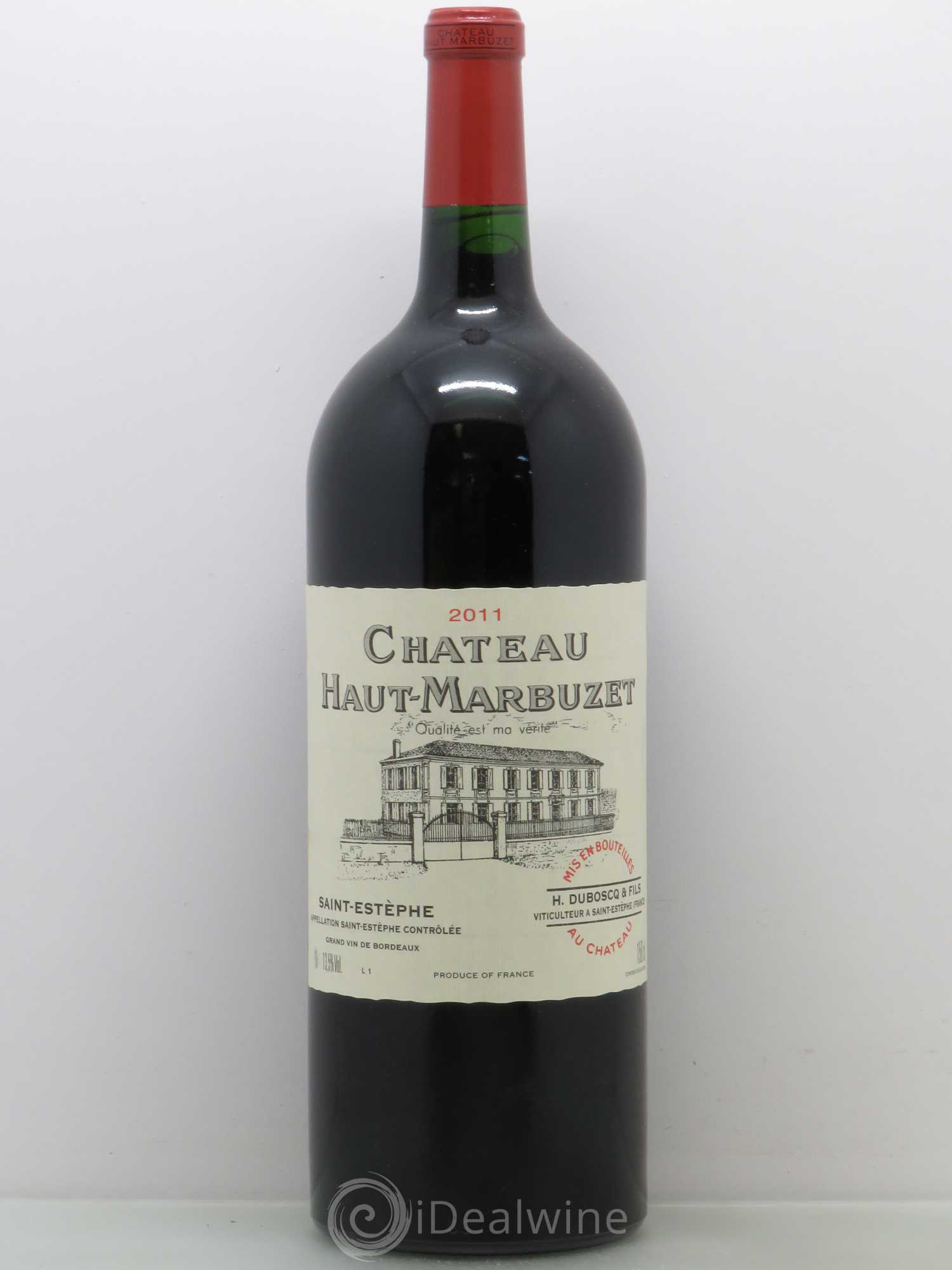 Château Haut Marbuzet 2011 - Lot de 1 magnum - 0
