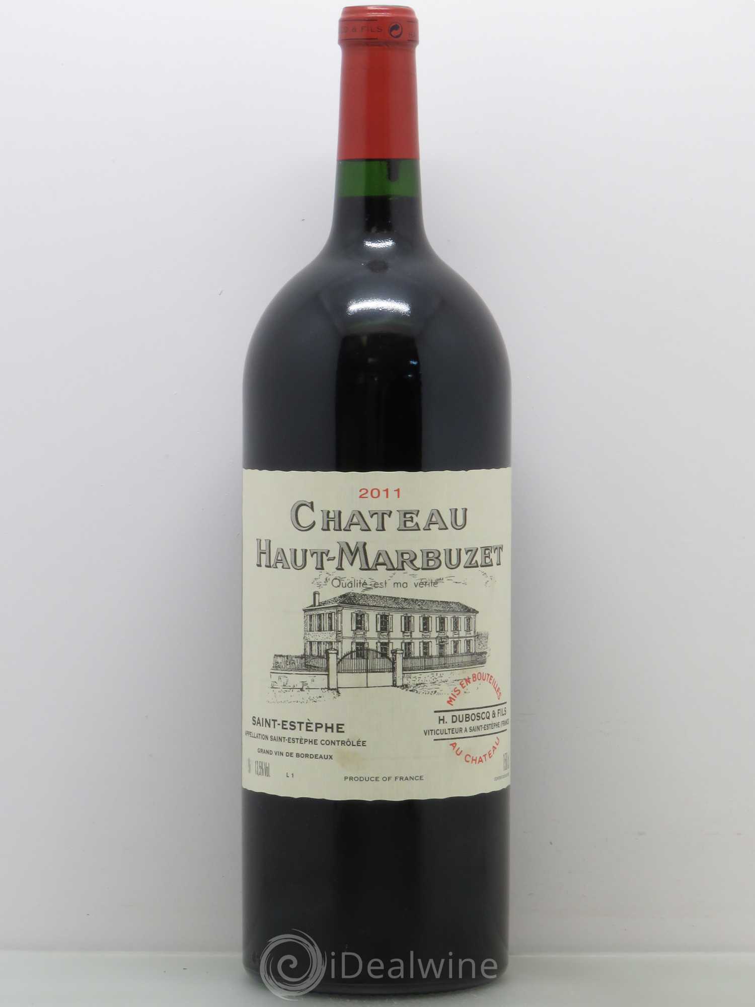 Château Haut Marbuzet 2011 - Lot de 1 magnum - 0