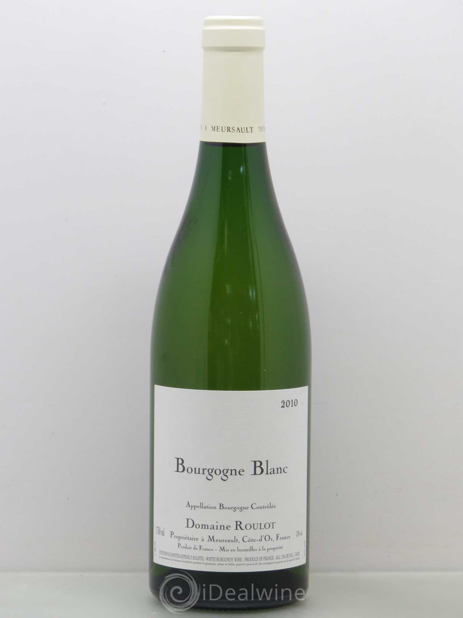 Bourgogne Roulot (Domaine) (sans prix de réserve) 2010 - Lot de 1 bouteille - 0