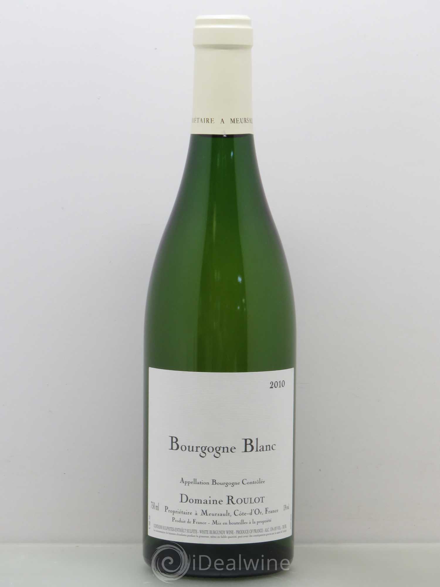 Bourgogne Roulot (Domaine) (sans prix de réserve) 2010 - Lot de 1 bouteille - 0