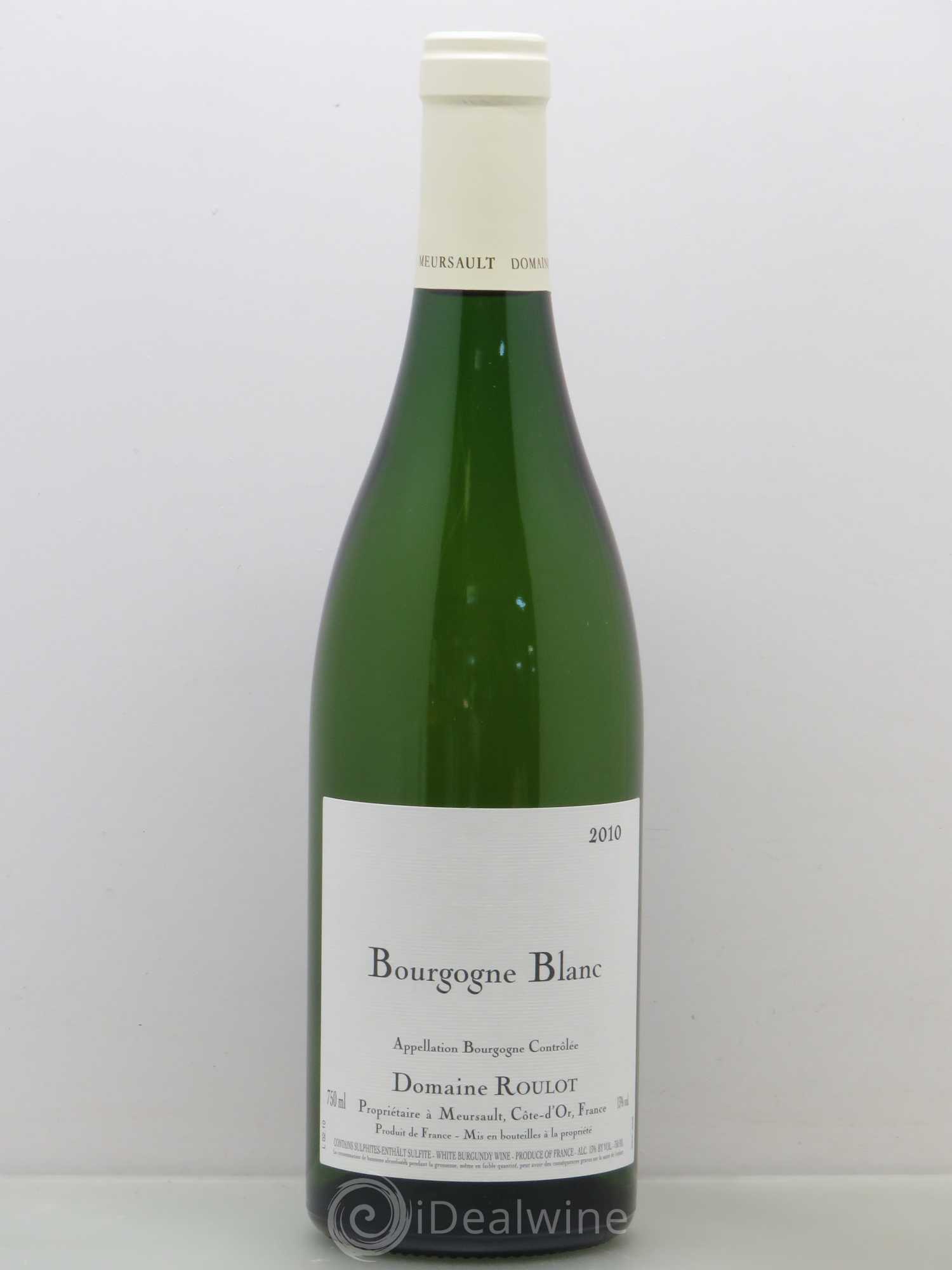 Bourgogne Roulot (Domaine) (sans prix de réserve) 2010 - Lot de 1 bouteille - 0