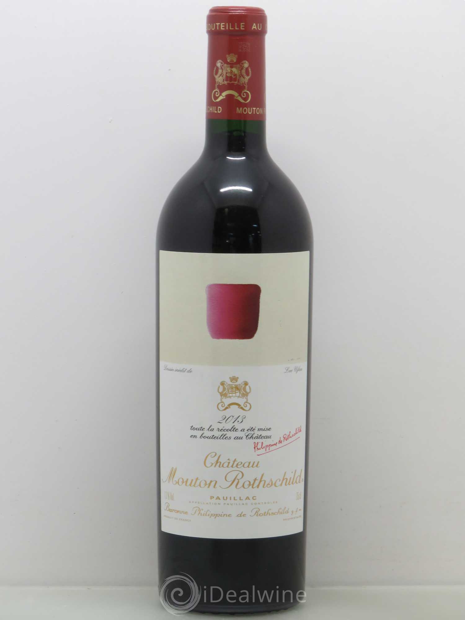 Château Mouton Rothschild 1er Grand Cru Classé 2013 - Lot de 1 bouteille - 0