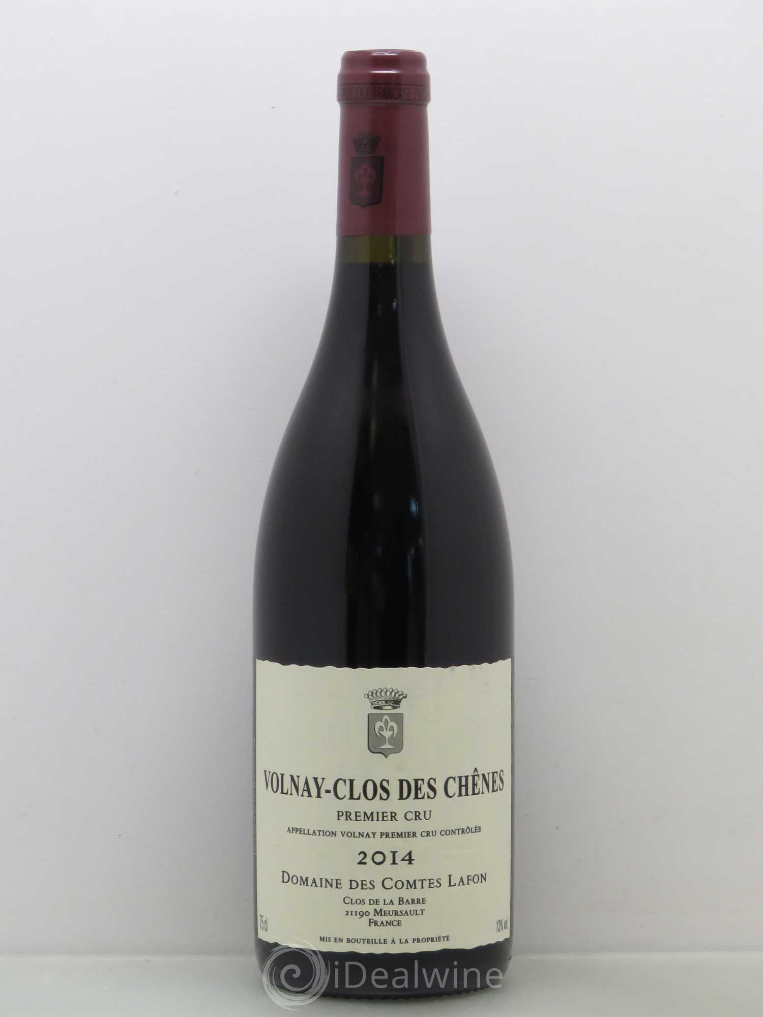Volnay 1er Cru Clos des Chênes Comtes Lafon (Domaine des) 2014 - Lot de 1 bouteille - 0
