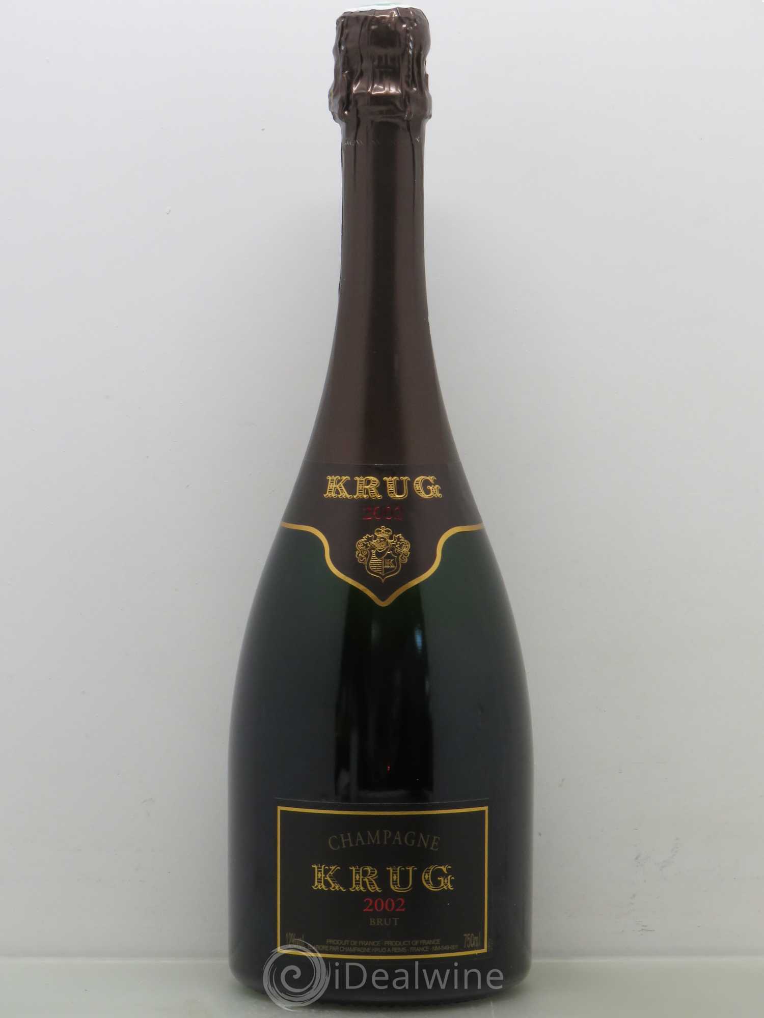 Grande Cuvée Brut Krug 2002 - Lot de 1 bouteille - 0