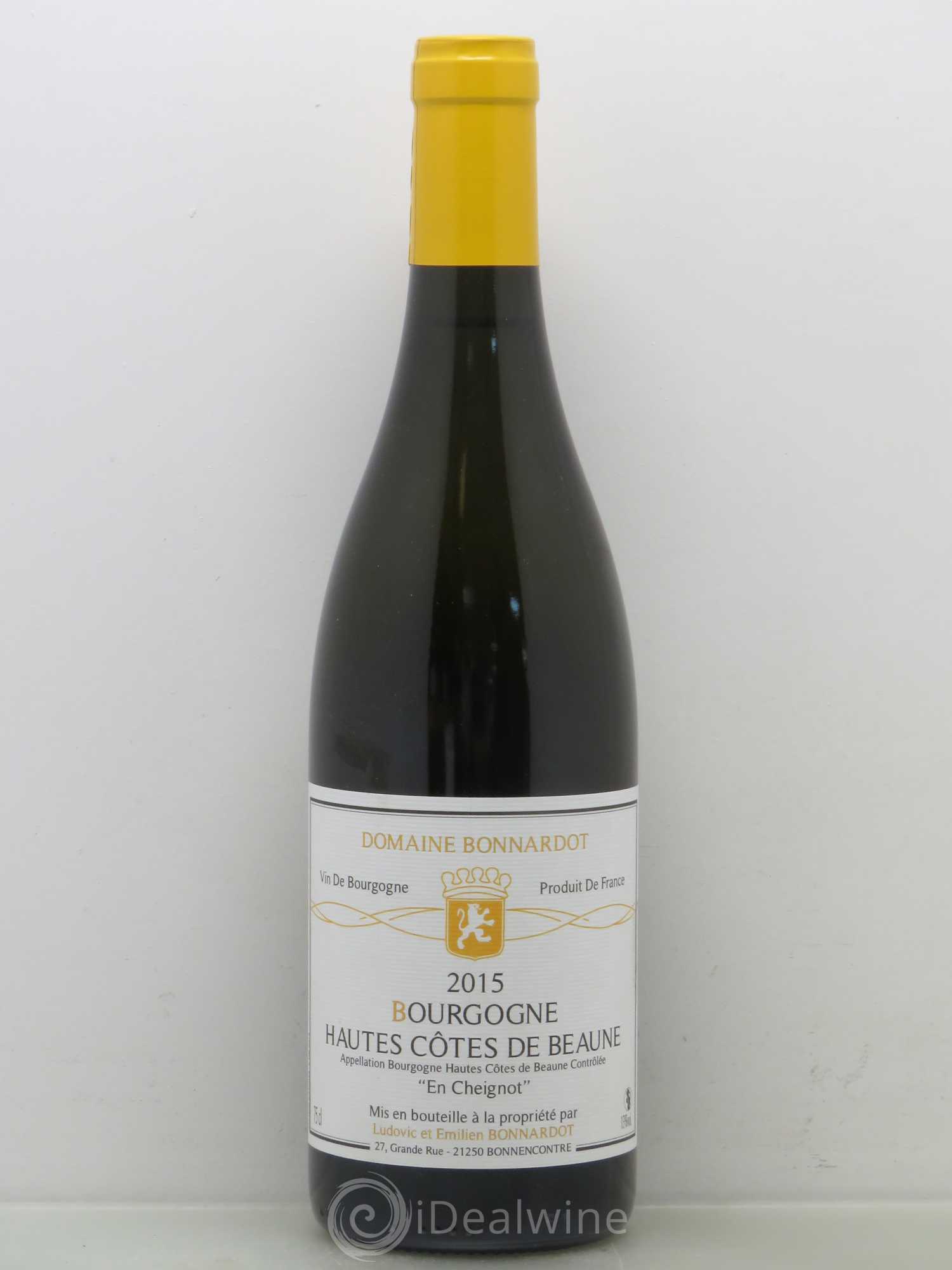 Hautes-Côtes de Beaune En Cheignot - Domaine Bonnardot (sans prix de réserve) 2015 - Posten von 1 Flasche - 0