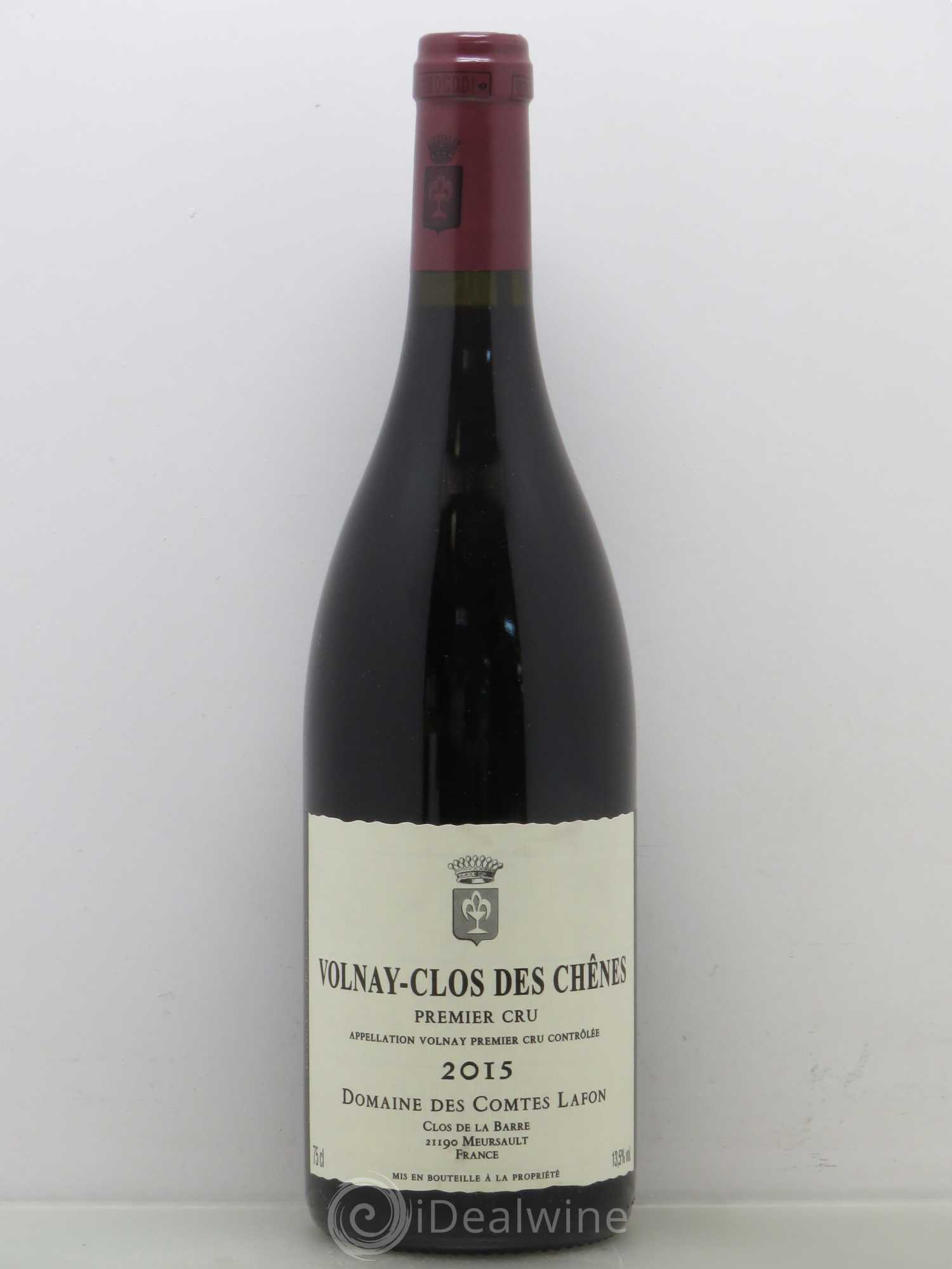 Volnay 1er Cru Clos des Chênes Comtes Lafon (Domaine des) 2015 - Lot de 1 bouteille - 0