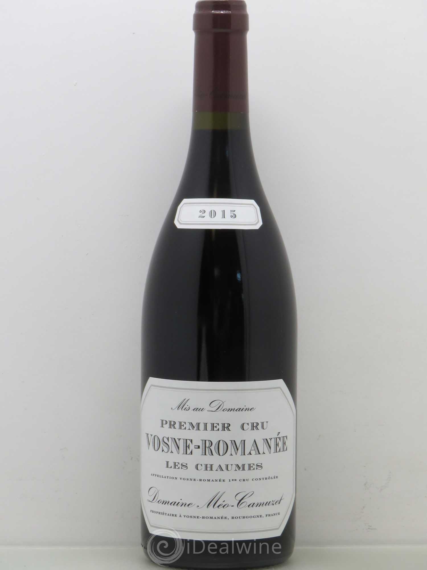 Vosne-Romanée 1er Cru Les Chaumes Méo-Camuzet (Domaine) 2015 - Lot de 1 bouteille - 0