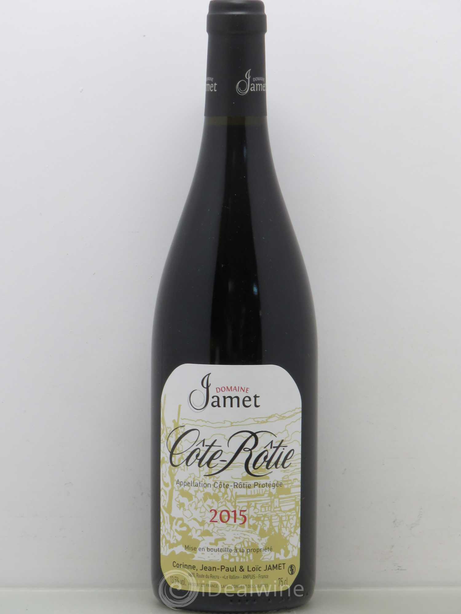 Côte-Rôtie Jamet (Domaine) (sans prix de réserve) 2015 - Lot de 1 bouteille - 0