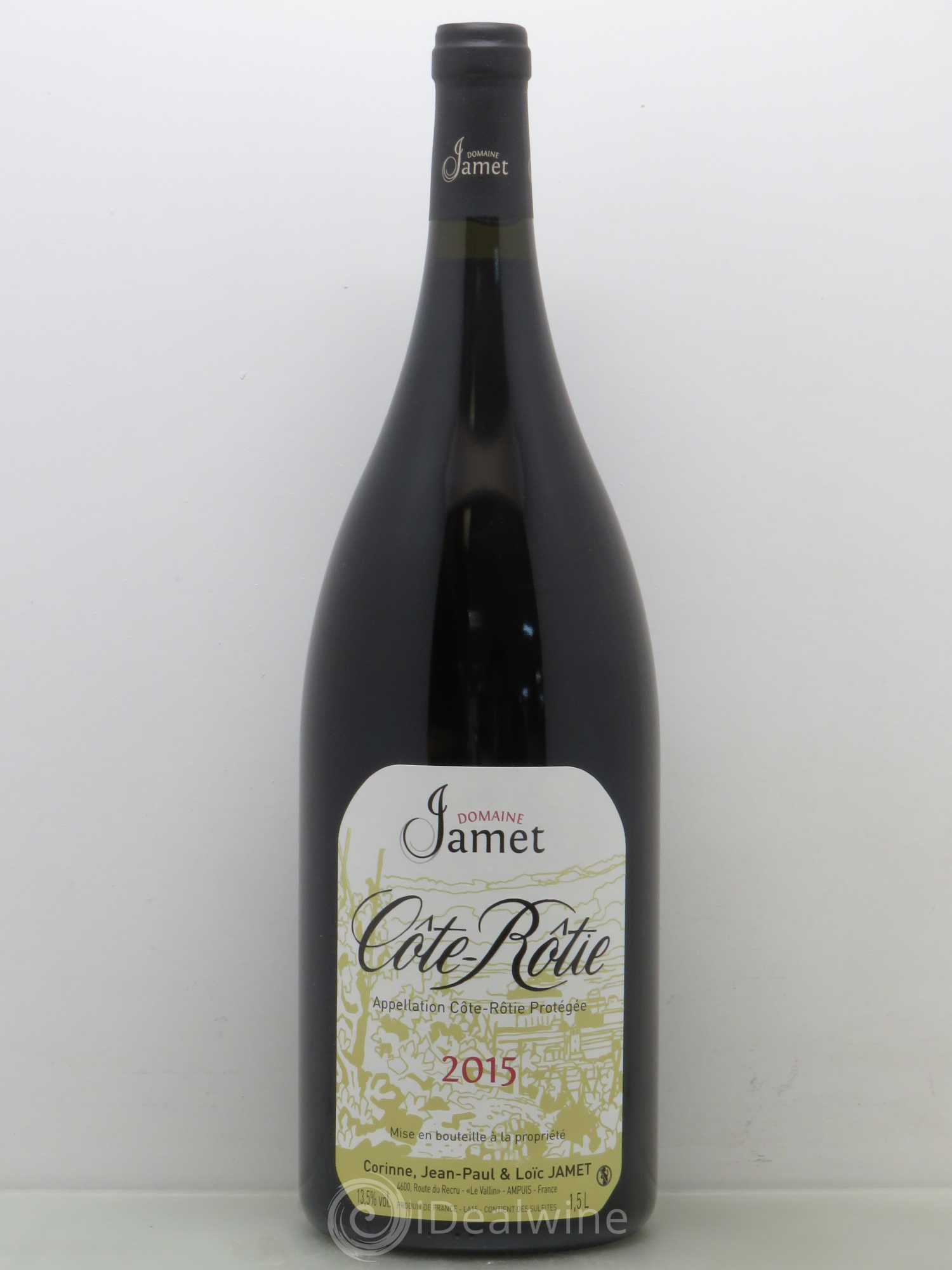Côte-Rôtie Jamet (Domaine) 2015 - Lot de 1 magnum - 0