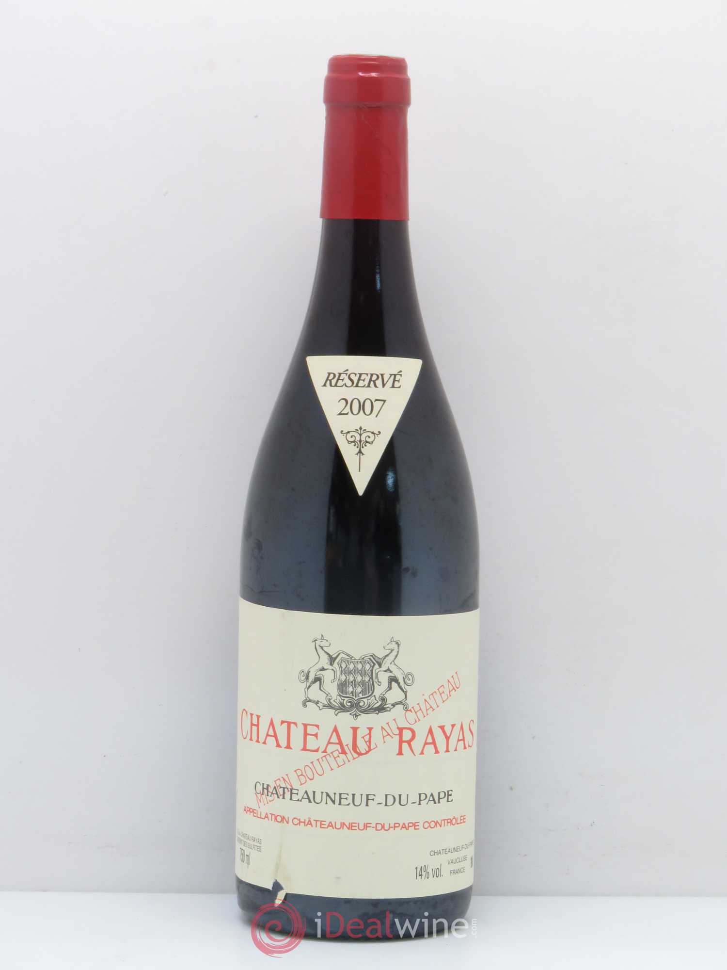 Châteauneuf-du-Pape Château Rayas Emmanuel Reynaud (sans prix de réserve) 2007 - Lot de 1 bouteille - 0