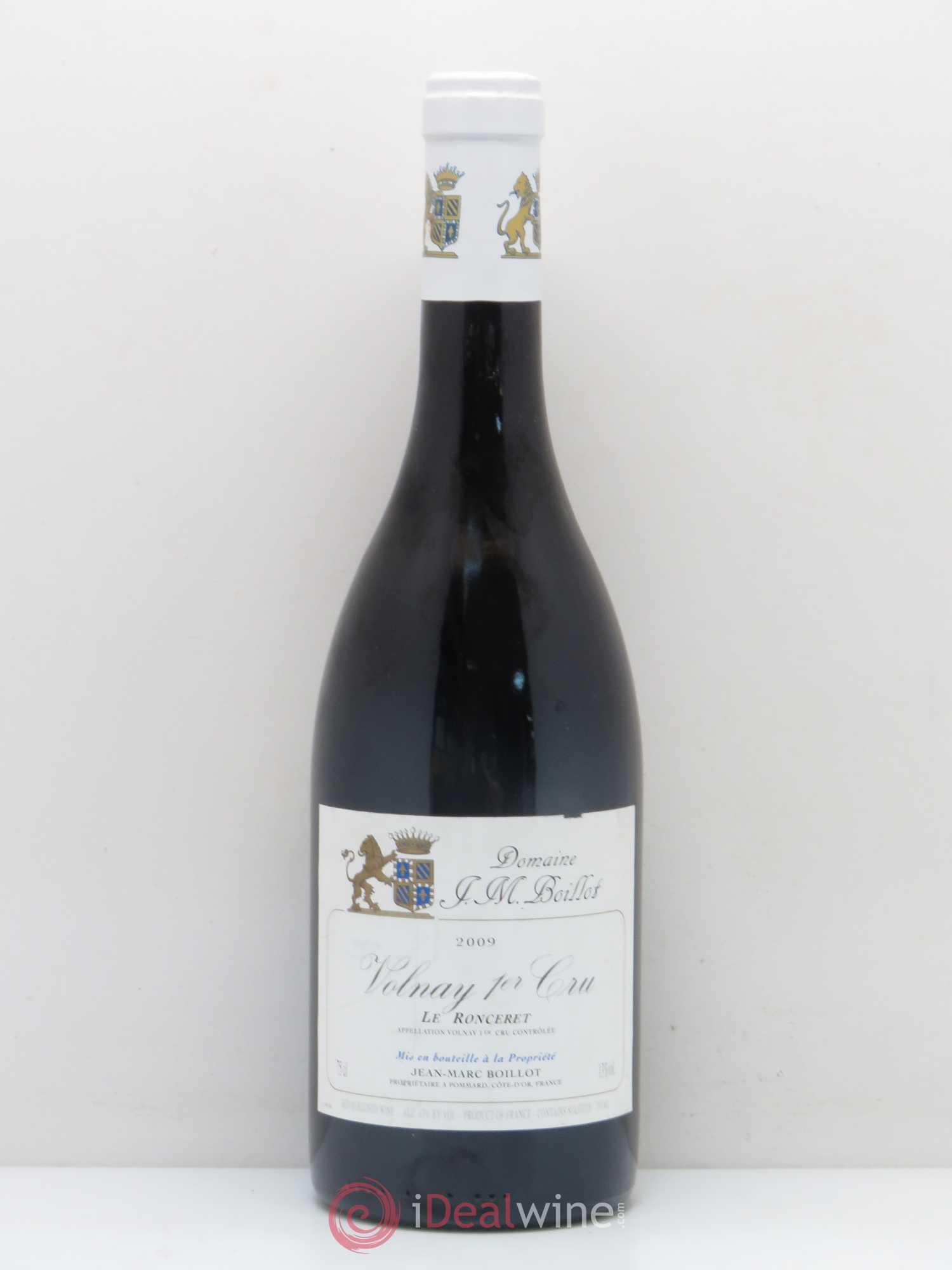 Volnay 1er Cru Le Ronceret Jean-Marc Boillot 2009 - Lot de 1 bouteille - 0