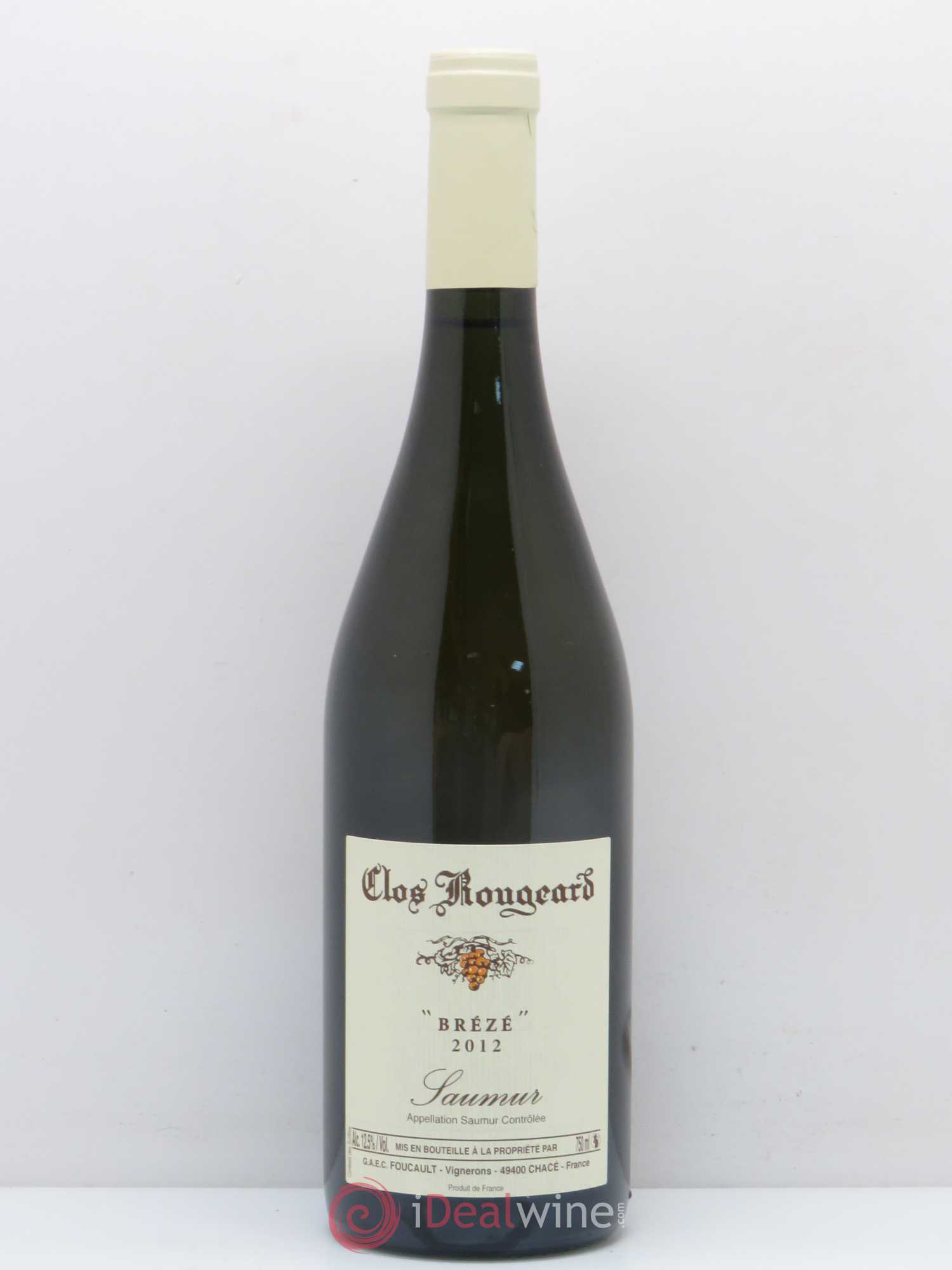 Saumur Brézé Clos Rougeard (sans prix de réserve) 2012 - Lot de 1 bouteille - 0