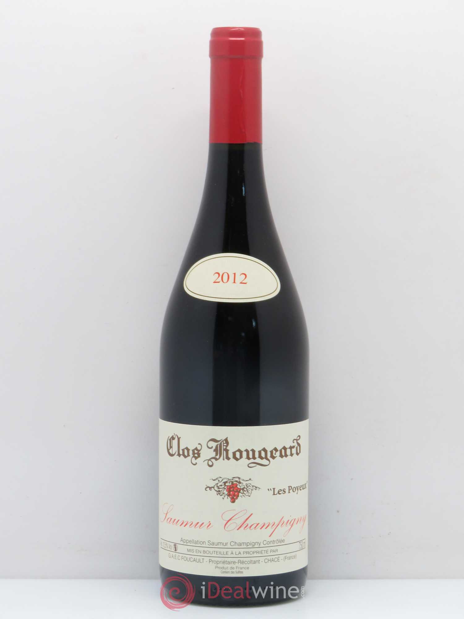 Saumur-Champigny Les Poyeux Clos Rougeard 2012 - Lot de 1 bouteille - 0