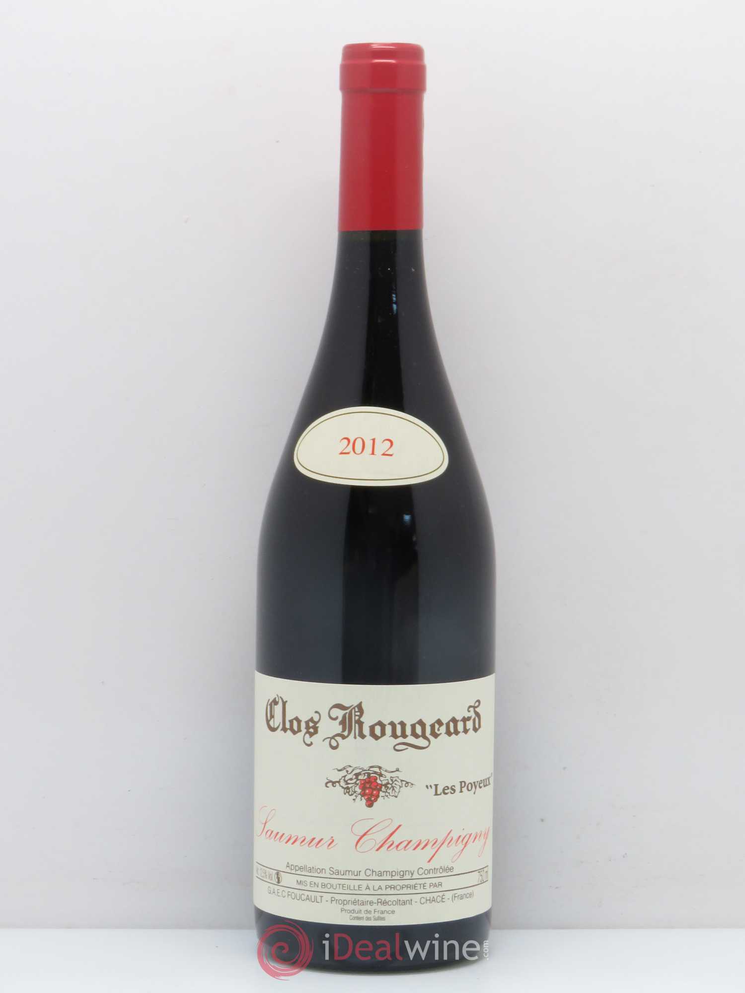 Saumur-Champigny Les Poyeux Clos Rougeard 2012 - Lot de 1 bouteille - 0