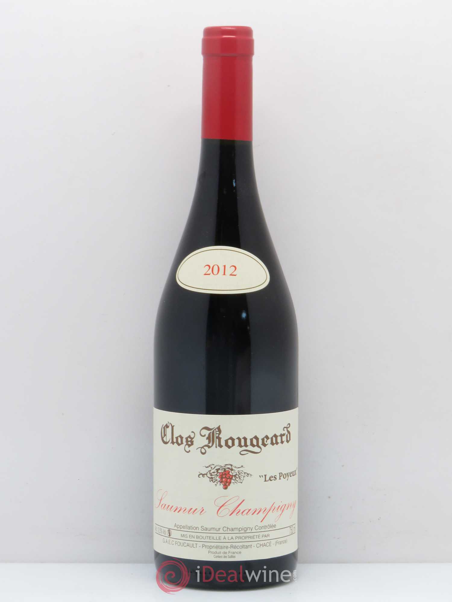 Saumur-Champigny Les Poyeux Clos Rougeard 2012 - Lot de 1 bouteille - 0