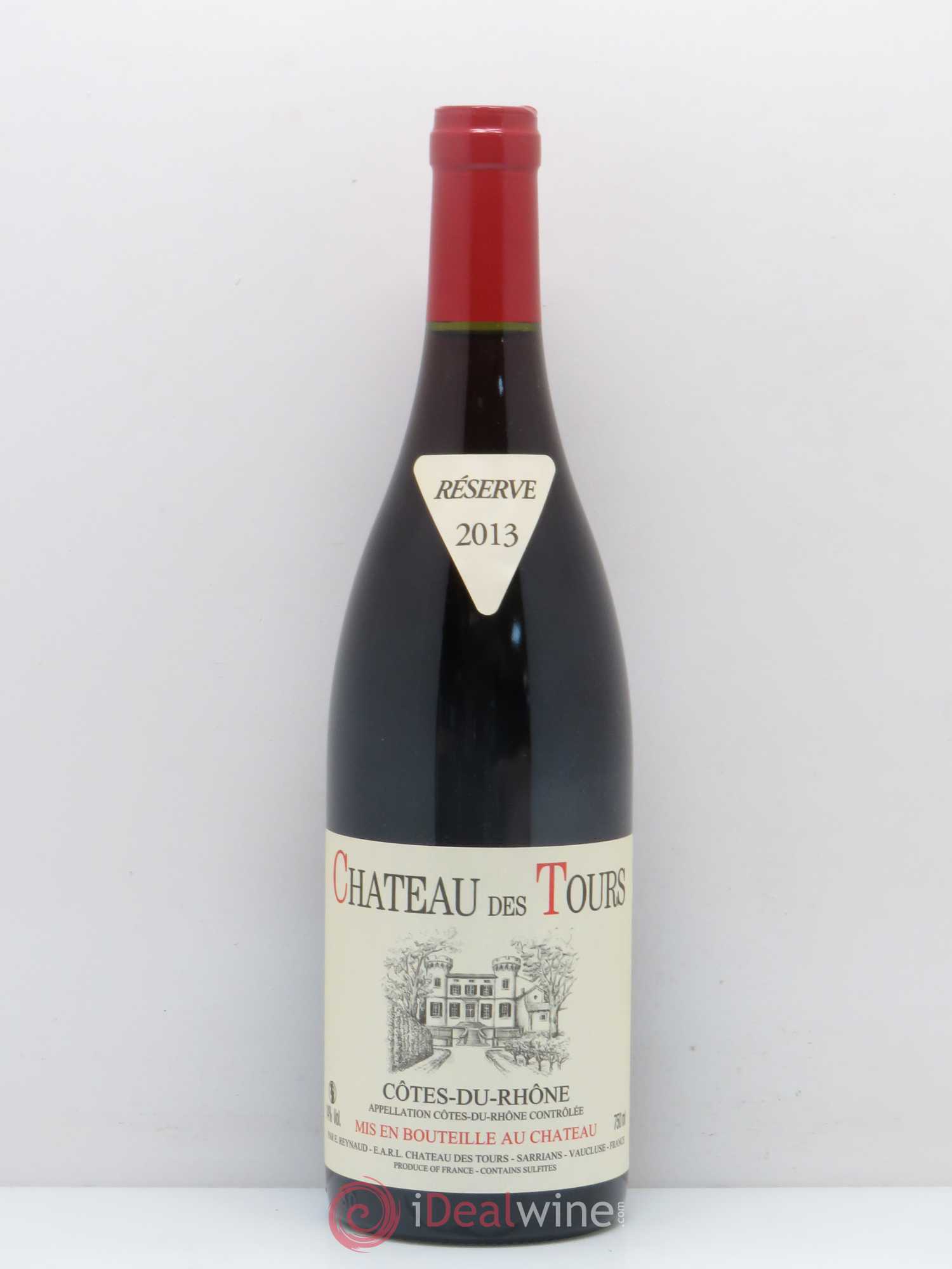 Côtes-du-Rhône Château des Tours Emmanuel Reynaud 2013 - Lot de 1 bouteille - 0