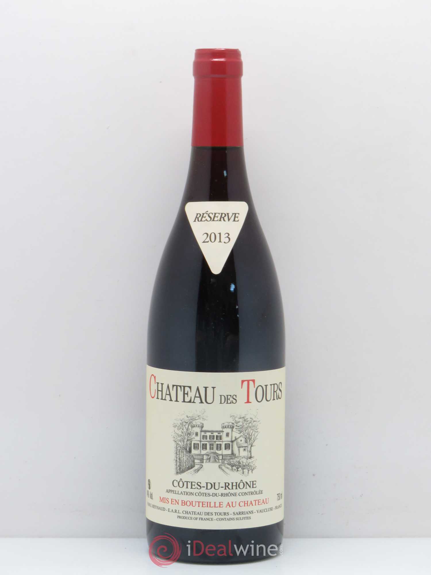 Côtes-du-Rhône Château des Tours Emmanuel Reynaud 2013 - Lot de 1 bouteille - 0
