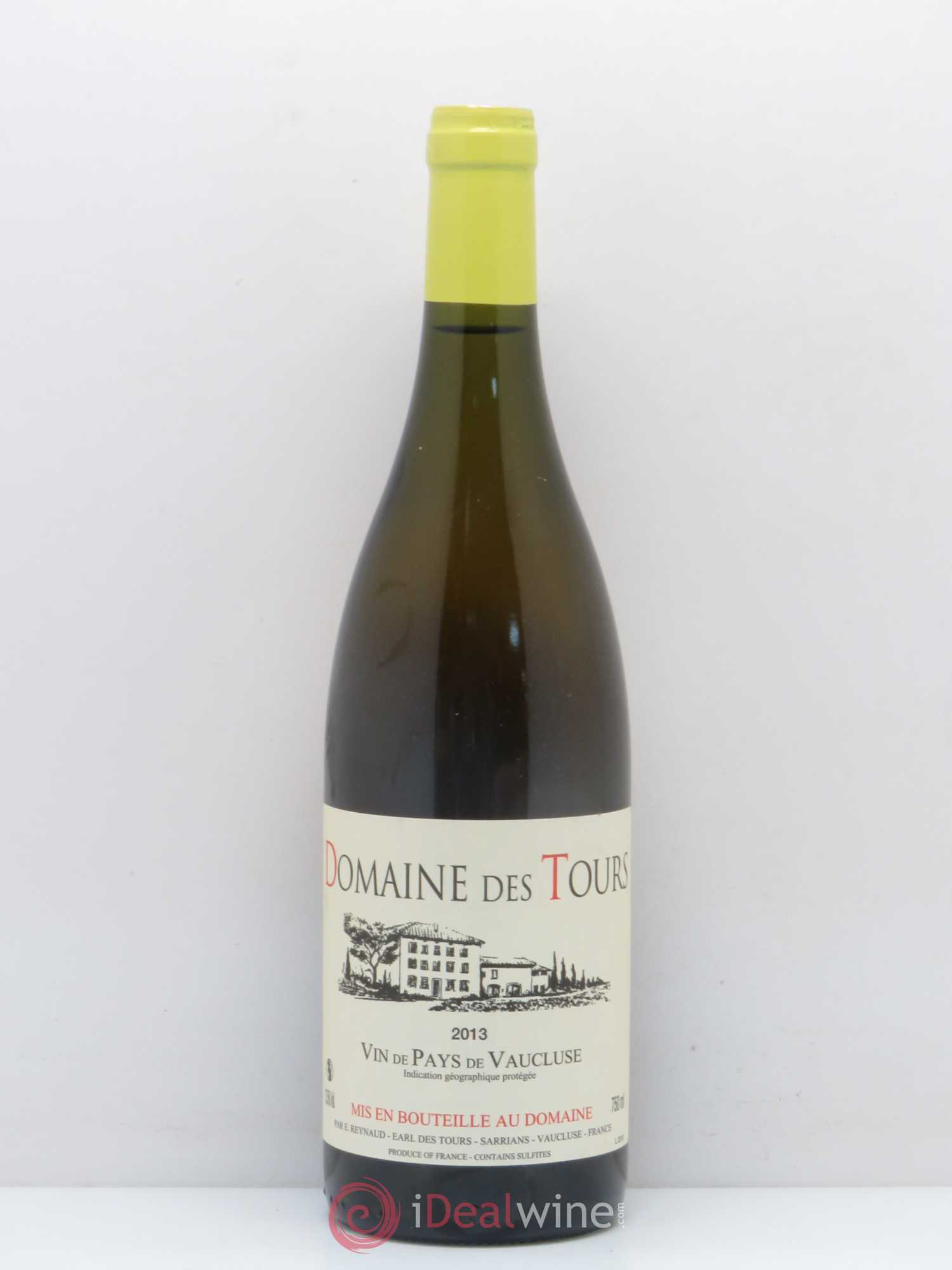 Vaucluse (Vin de Pays de Vaucluse) Domaine des Tours Emmanuel Reynaud (sans prix de réserve) 2013 - Lot de 1 bouteille - 0