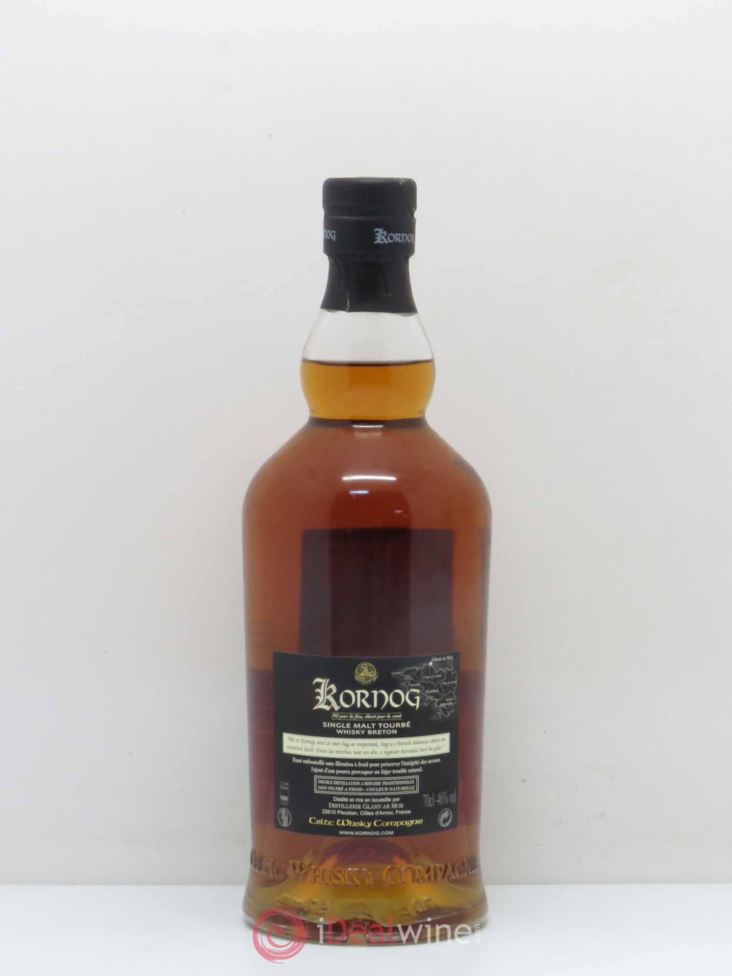 Whisky Kornog Taouarc'h Eilvet 46% Sauternes Cask single malt tourbé 2013 - Lot de 1 bouteille - 1