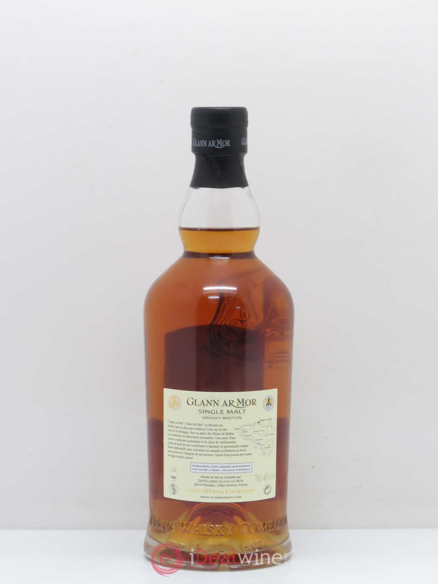 Whisky Glann Ar mor Taol Esa 3 GWECH 46 % single malt fût de bourbon 2013 - Posten von 1 Flasche - 1