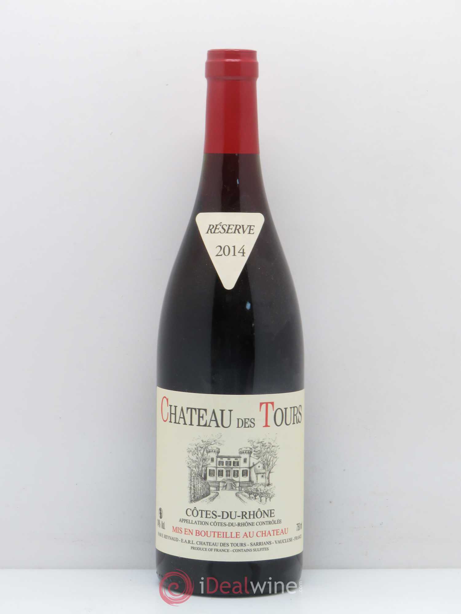 Côtes-du-Rhône Château des Tours Emmanuel Reynaud 2014 - Lot de 1 bouteille - 0