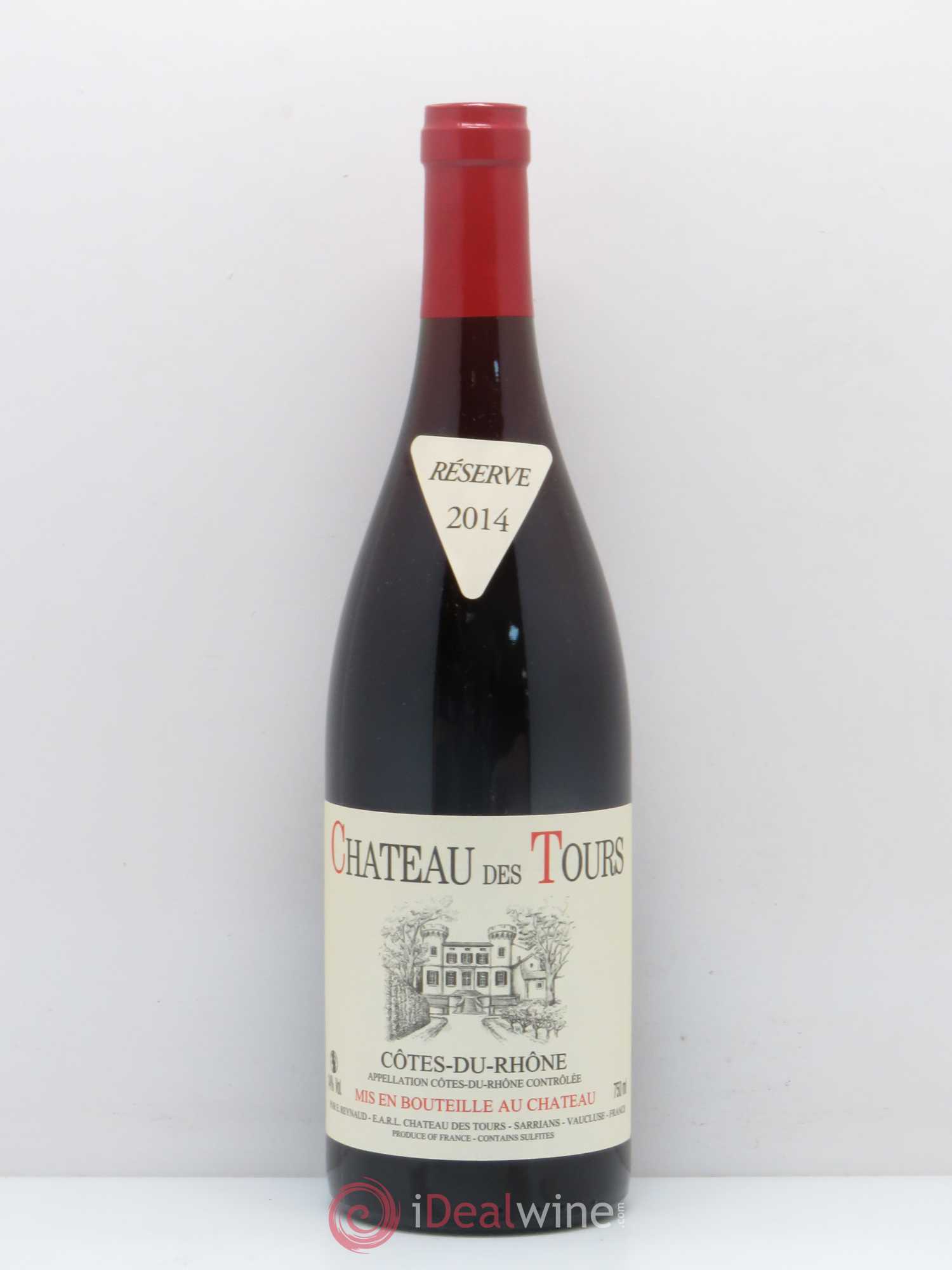 Côtes-du-Rhône Château des Tours Emmanuel Reynaud 2014 - Lot de 1 bouteille - 0