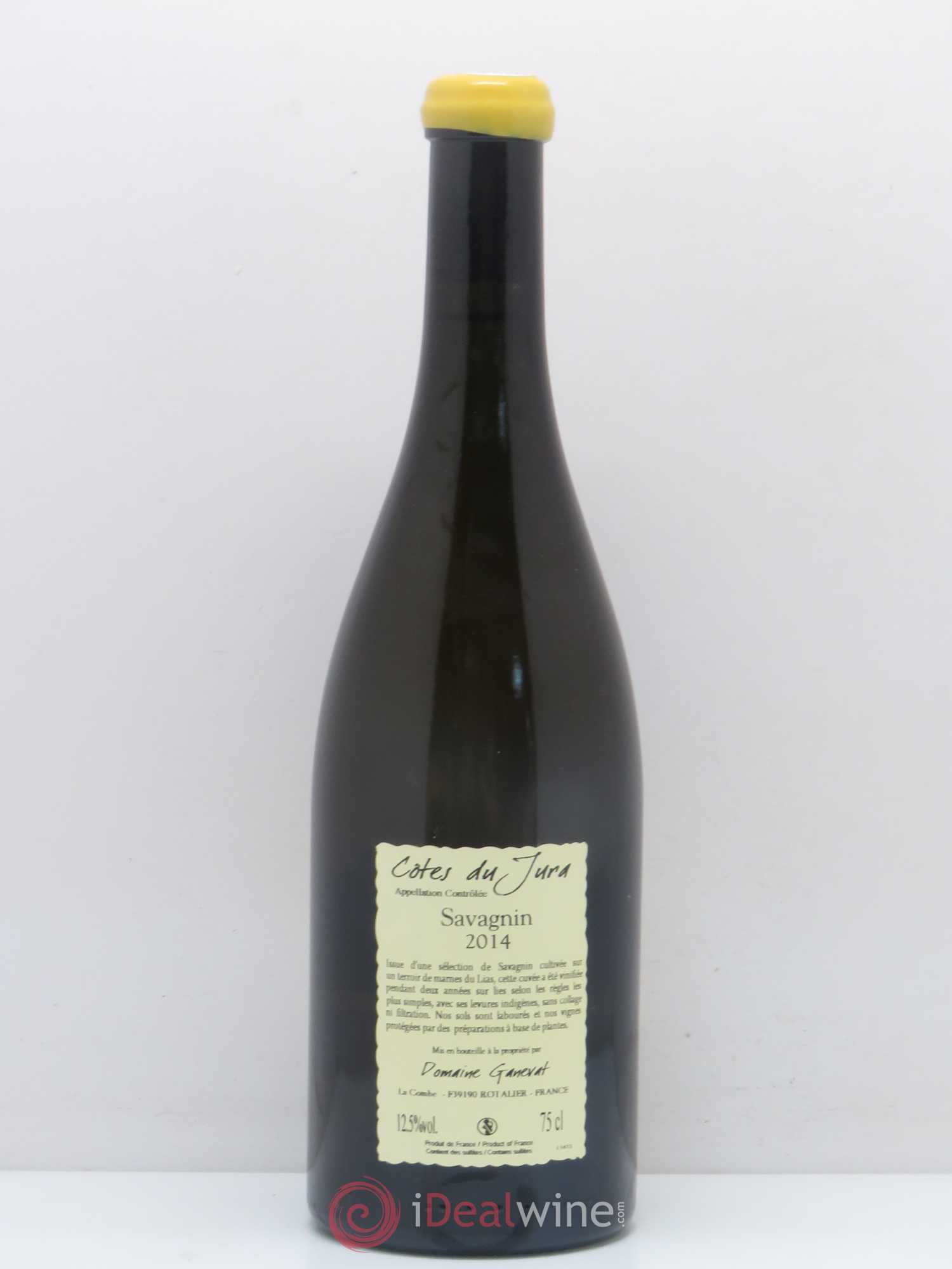 Côtes du Jura Sous la Roche Jean-François Ganevat (Domaine) 2014 - Lot de 1 bouteille - 1