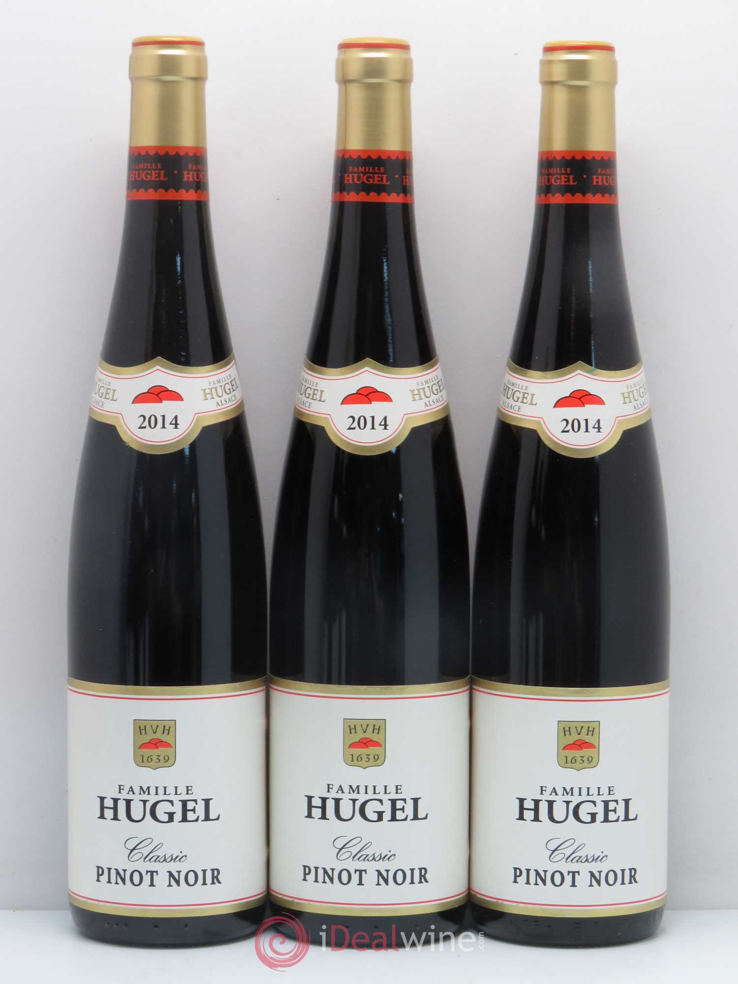 Pinot Noir Domaine Hugel Classic 2014 - Posten von 6 Flaschen - 1
