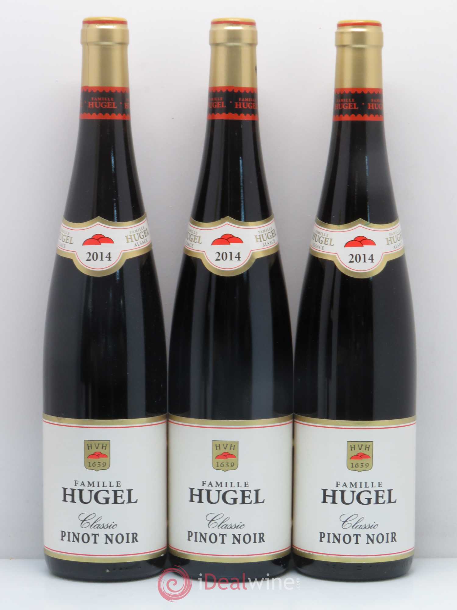 Pinot Noir Domaine Hugel Classic 2014 - Posten von 6 Flaschen - 2