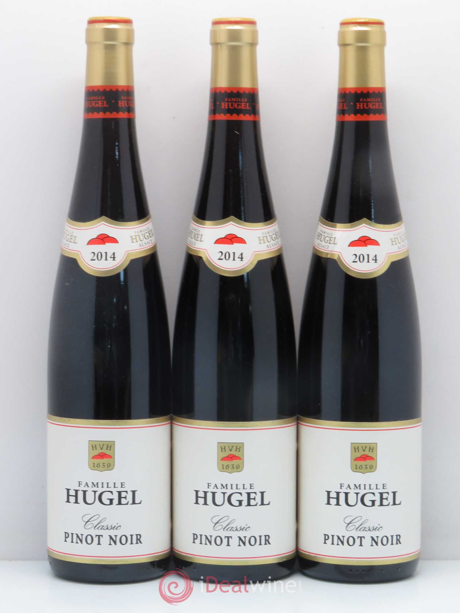 Pinot Noir Domaine Hugel Classic 2014 - Posten von 3 Flaschen - 0